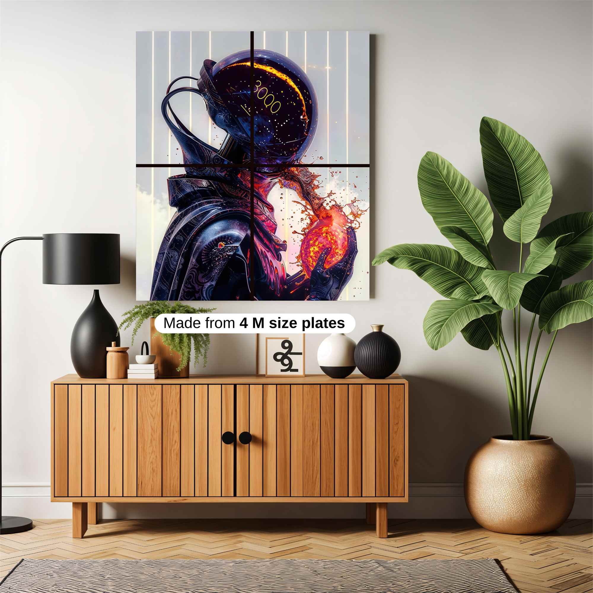 Leopard Enigma Safe Wall Magnetic / M