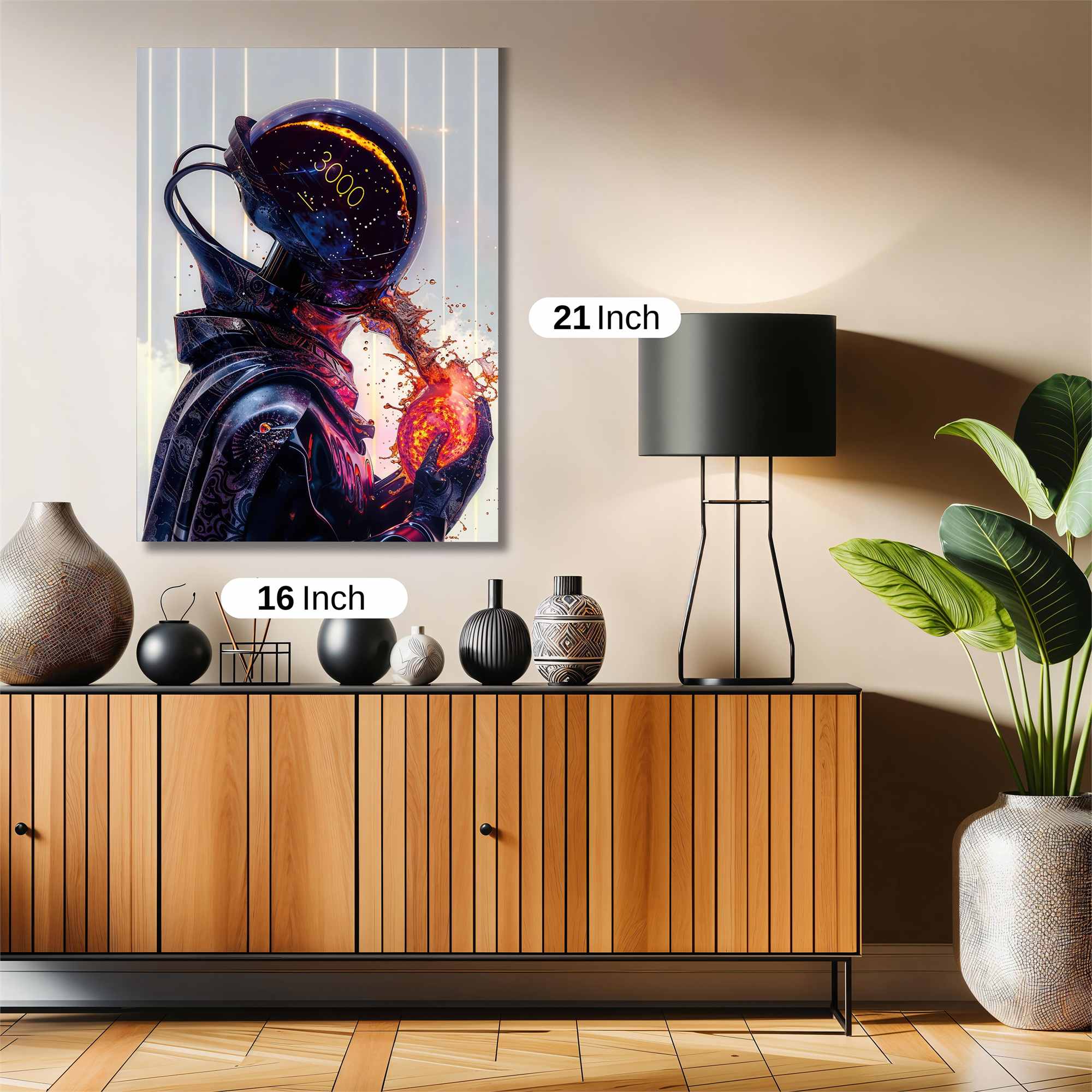 Leopard Enigma Safe Wall Magnetic / M