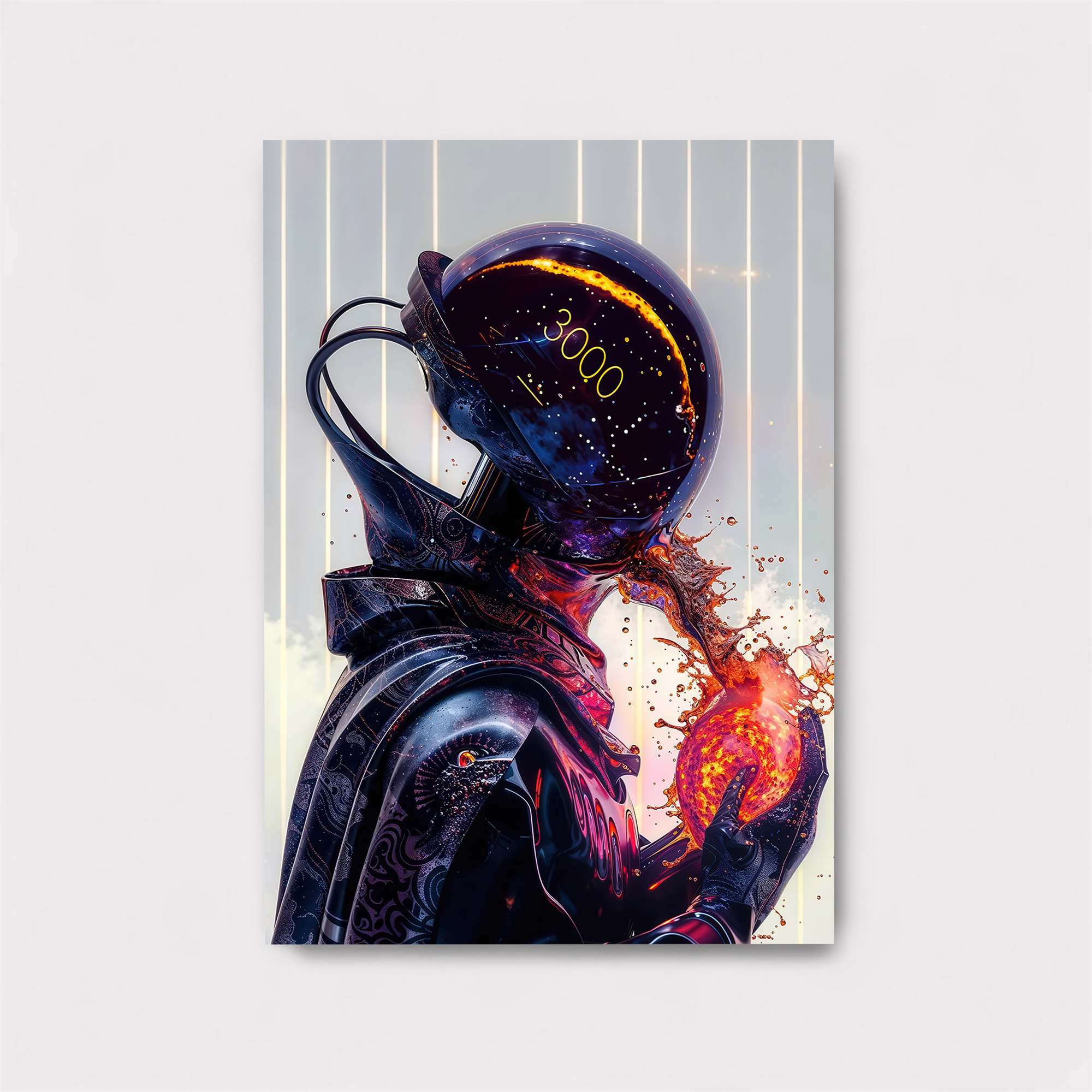 Leopard Enigma Safe Wall Magnetic / M