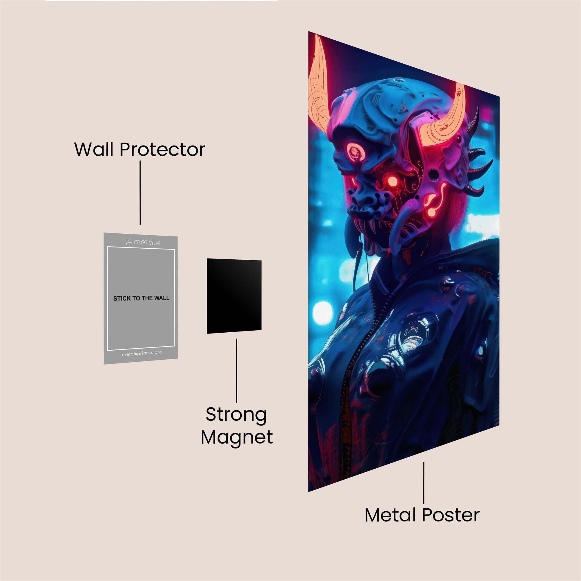 Dogfather Enigmatic Safe Wall Magnetic / M