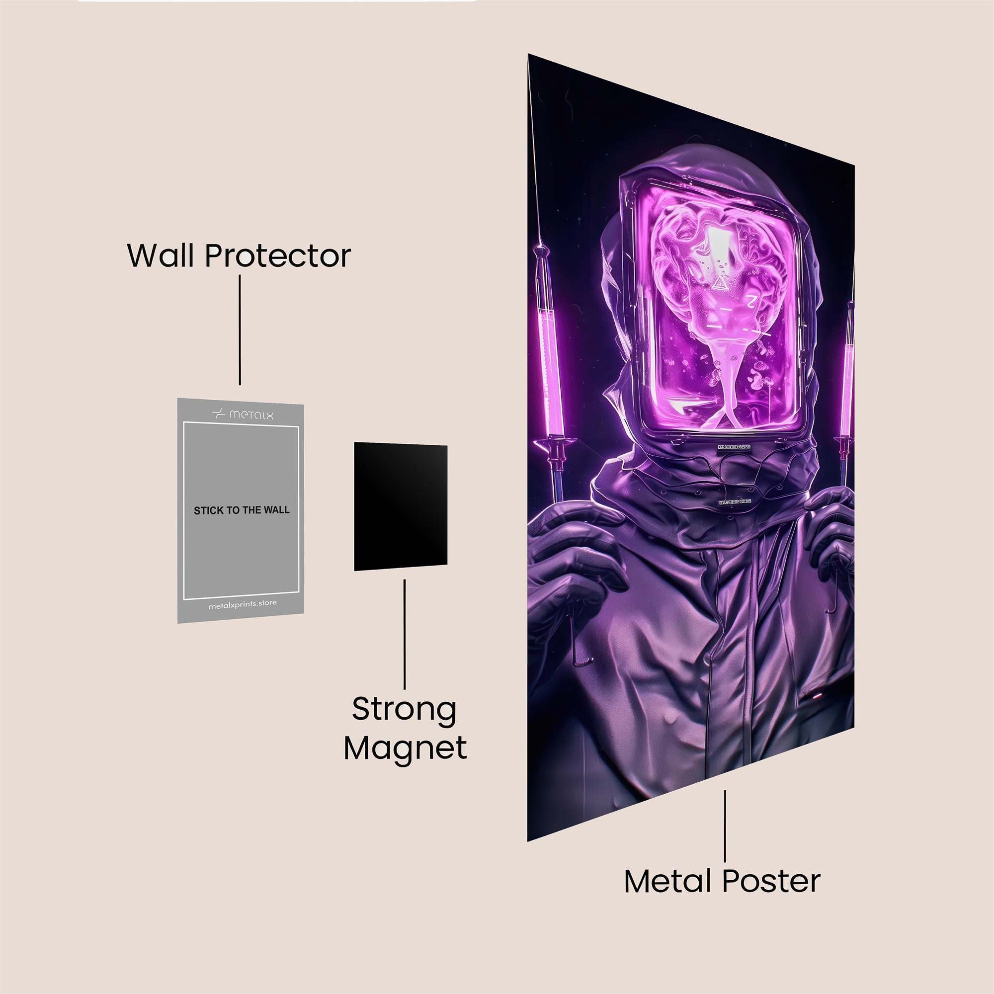 PupSwagger Safe Wall Magnetic / M