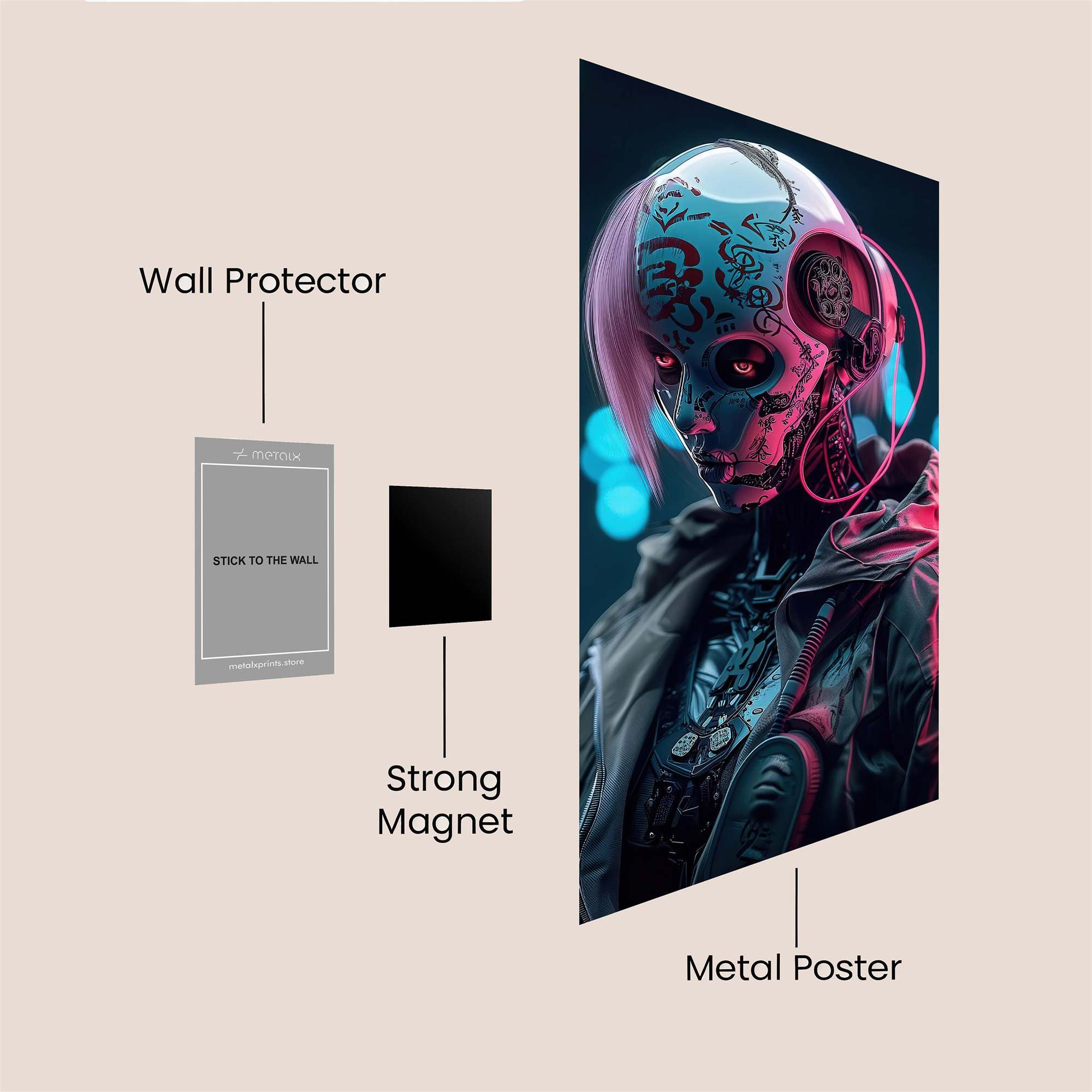 YinHarmony Safe Wall Magnetic / M