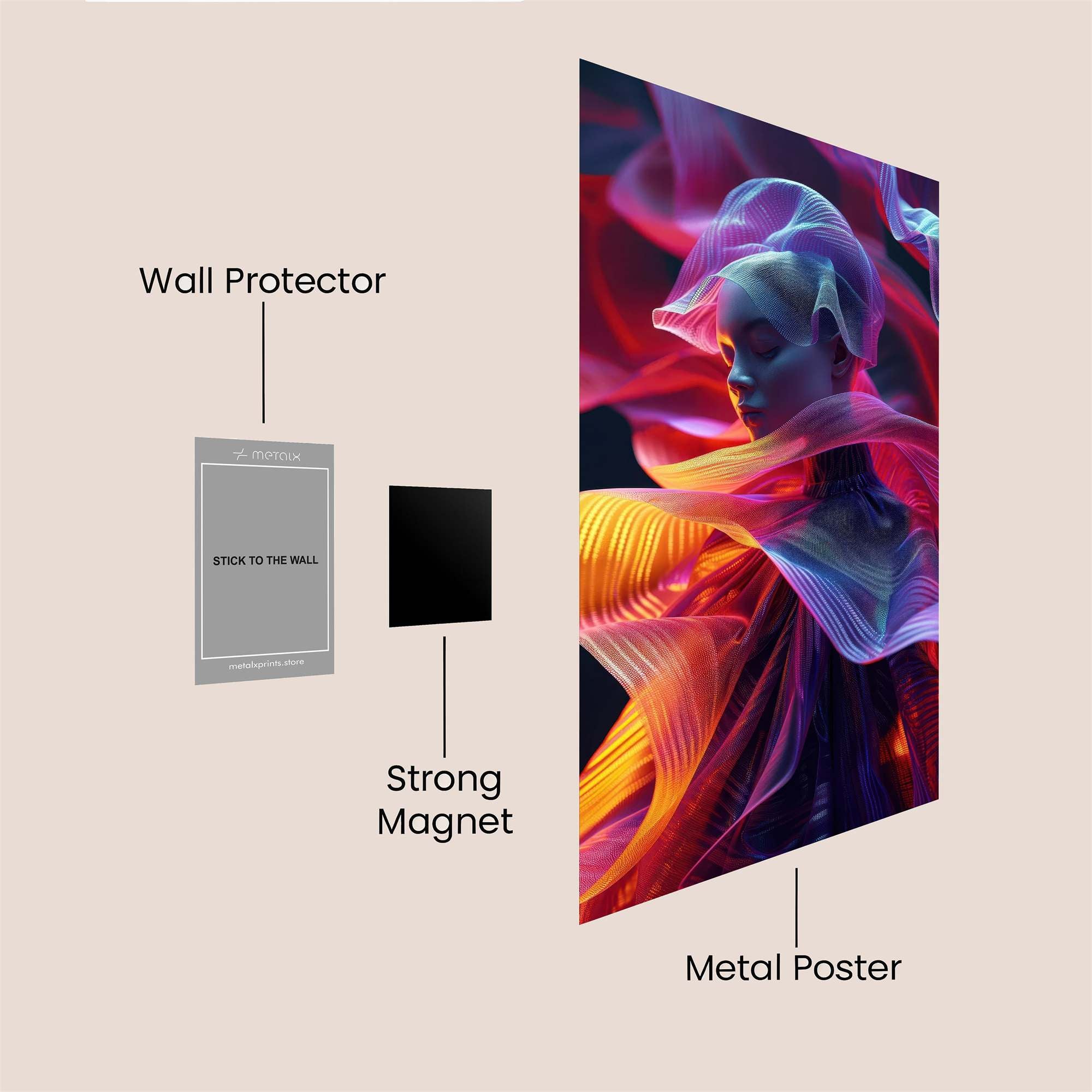 YinYang Fusion Safe Wall Magnetic / M