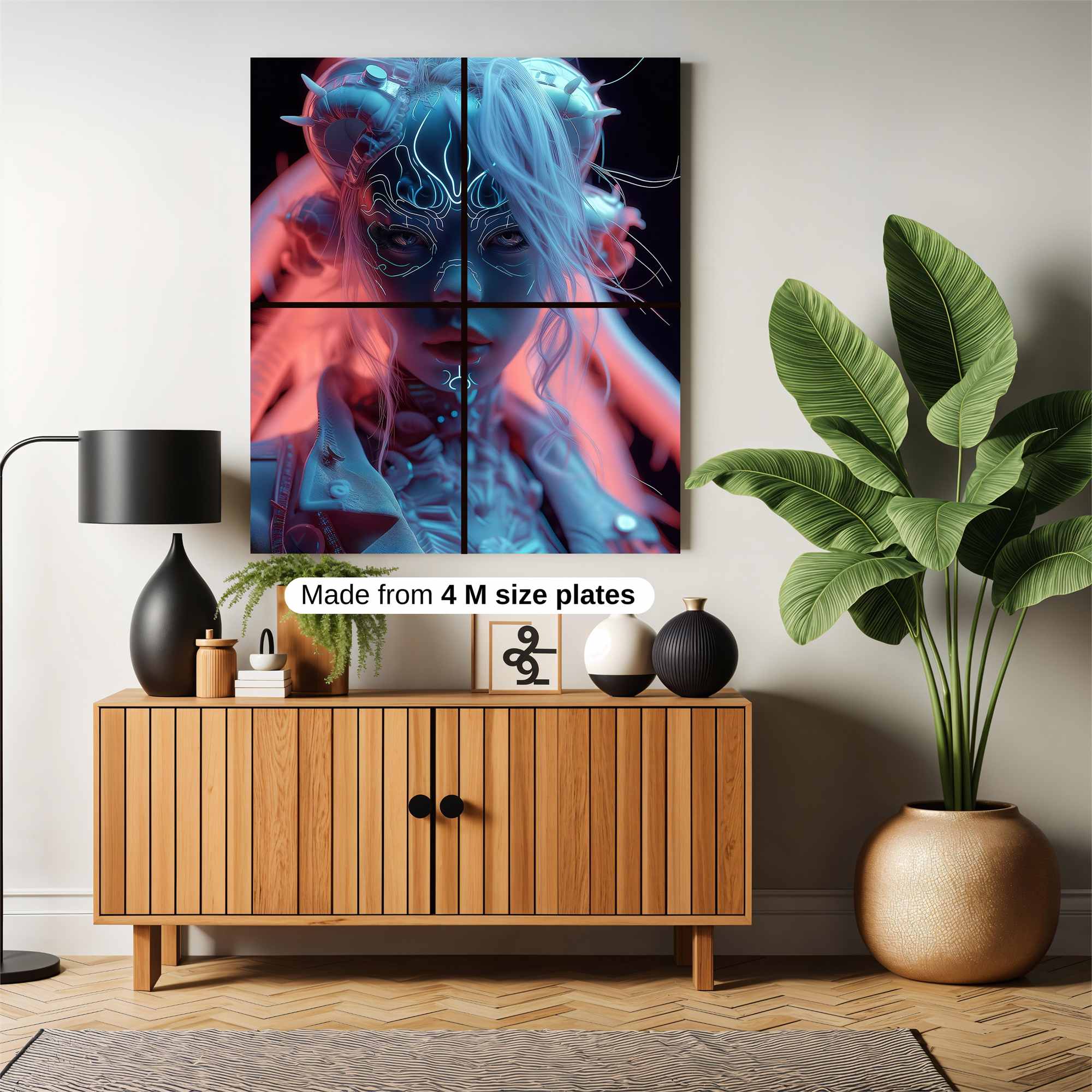 Steampunk Enigma Safe Wall Magnetic / M