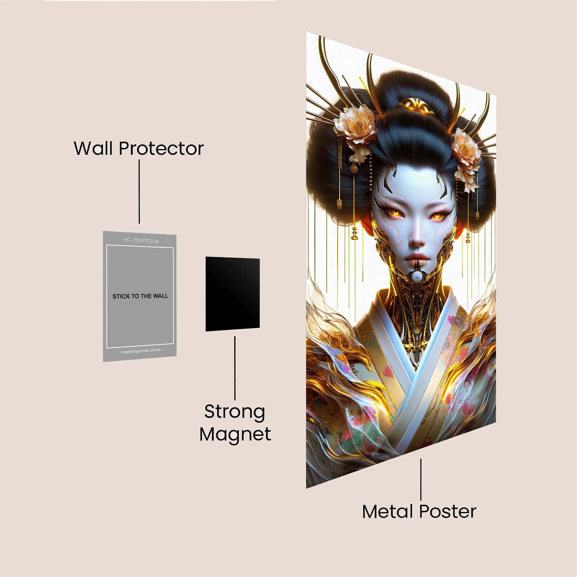 Love Radiant Safe Wall Magnetic / M