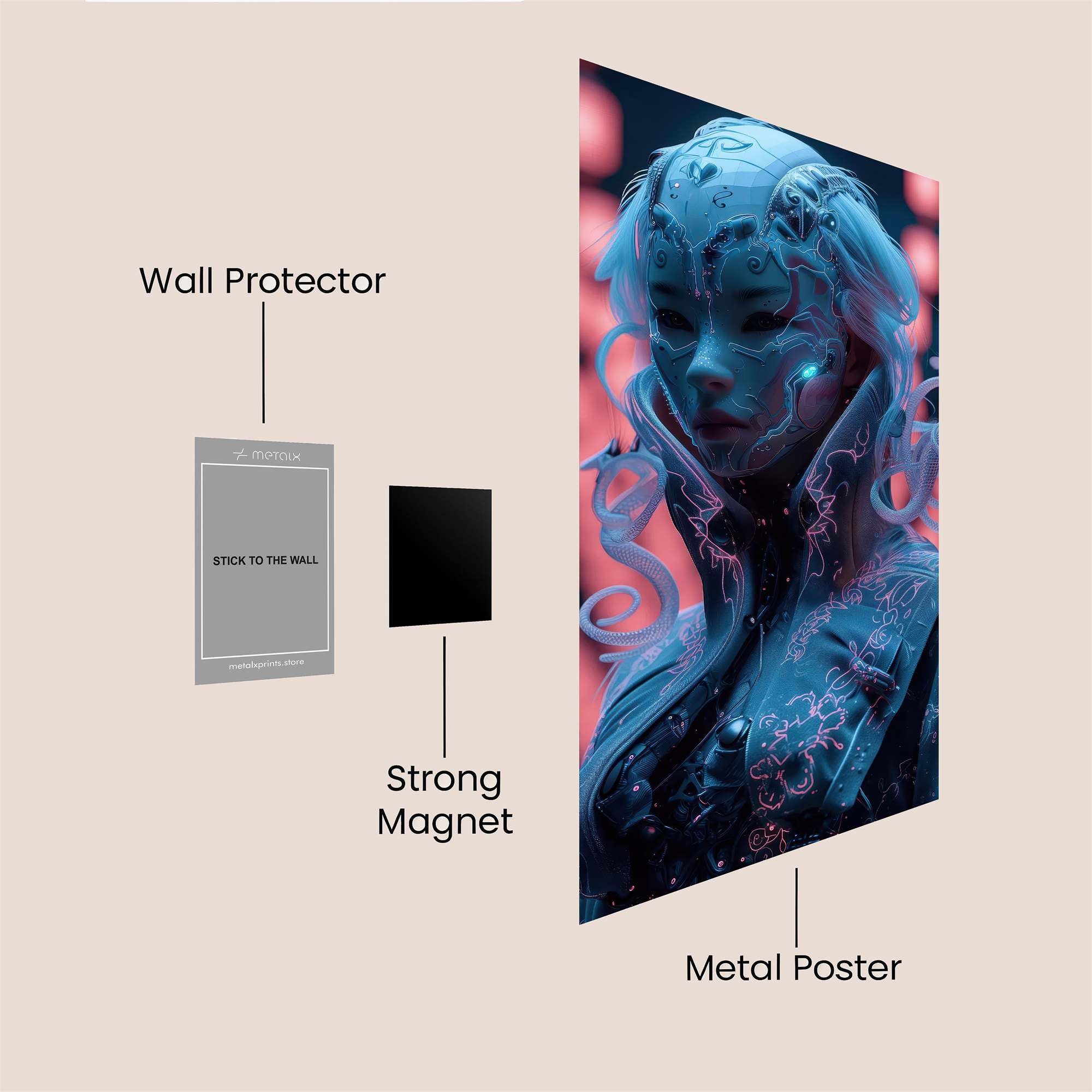 Maul Intense Safe Wall Magnetic / M