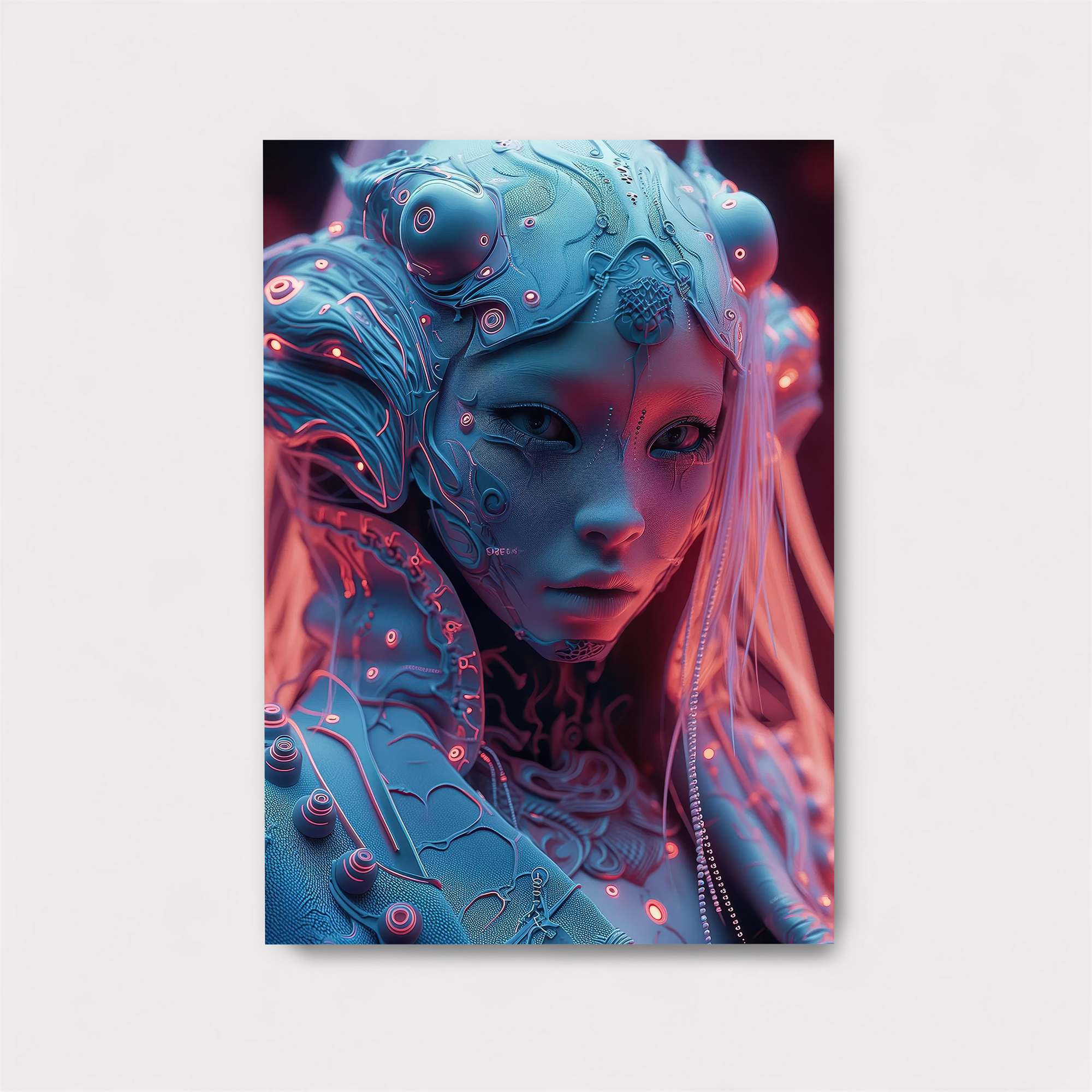 Neon Warrior Safe Wall Magnetic / M