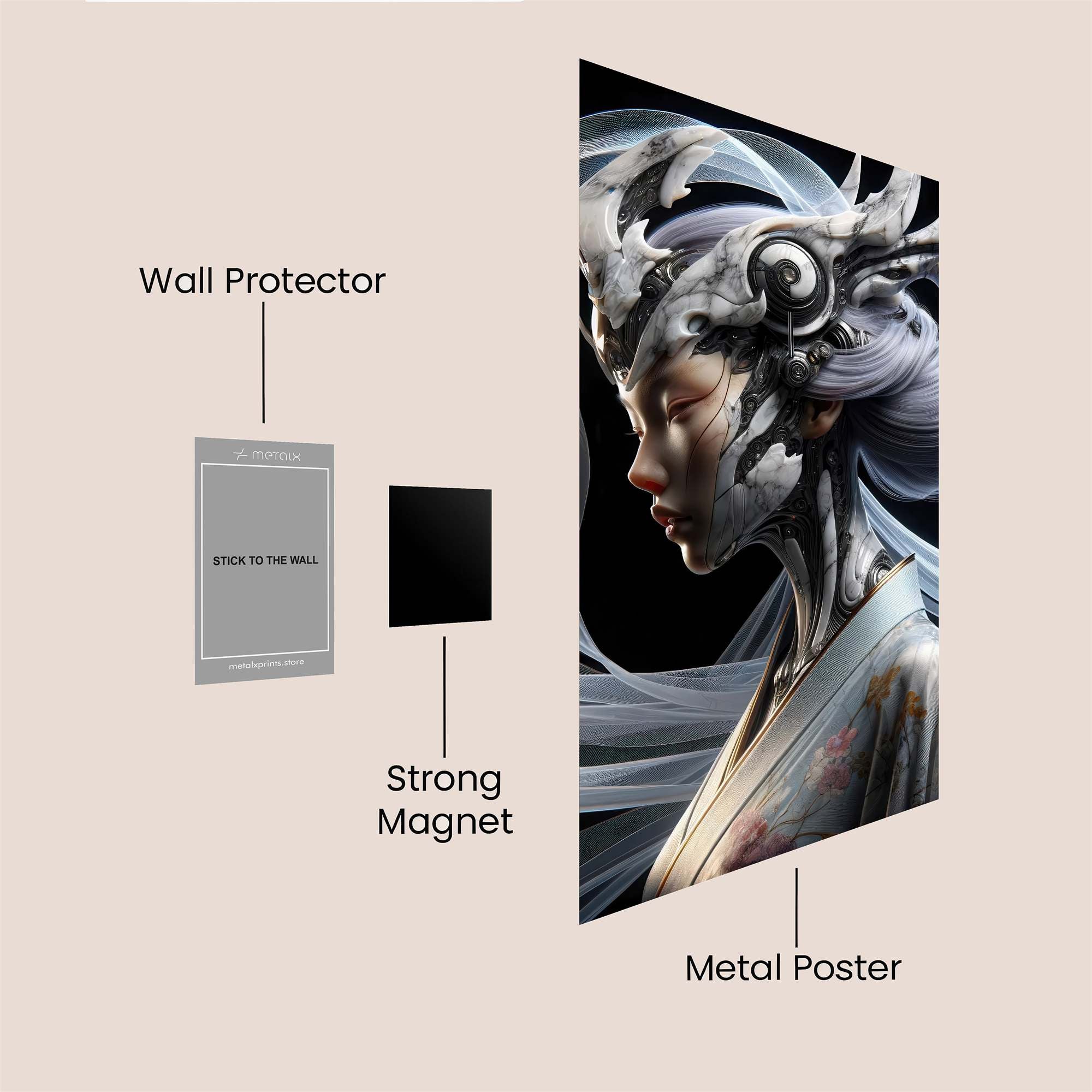 Grim Love Safe Wall Magnetic / M