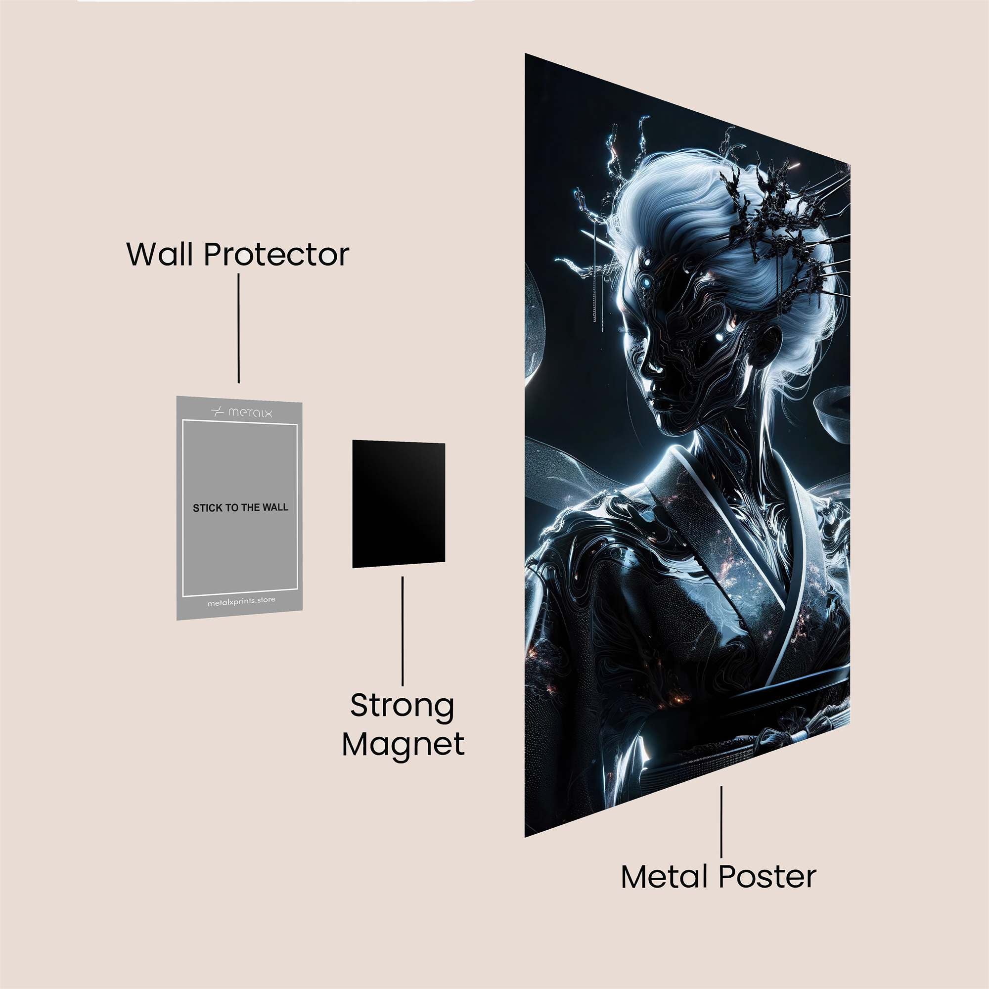 Jaguar Fury Safe Wall Magnetic / M