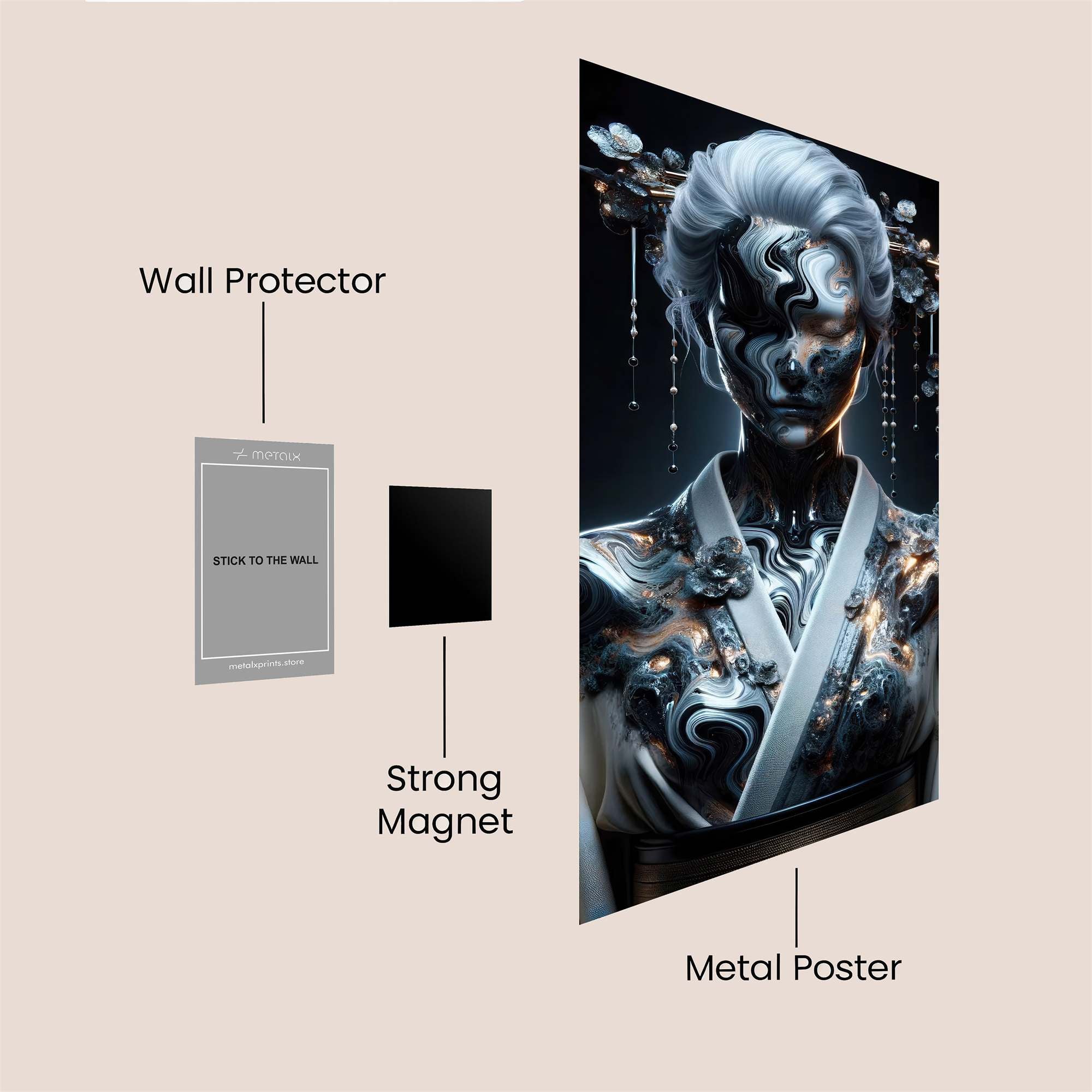 Cowboys Majestic Safe Wall Magnetic / M