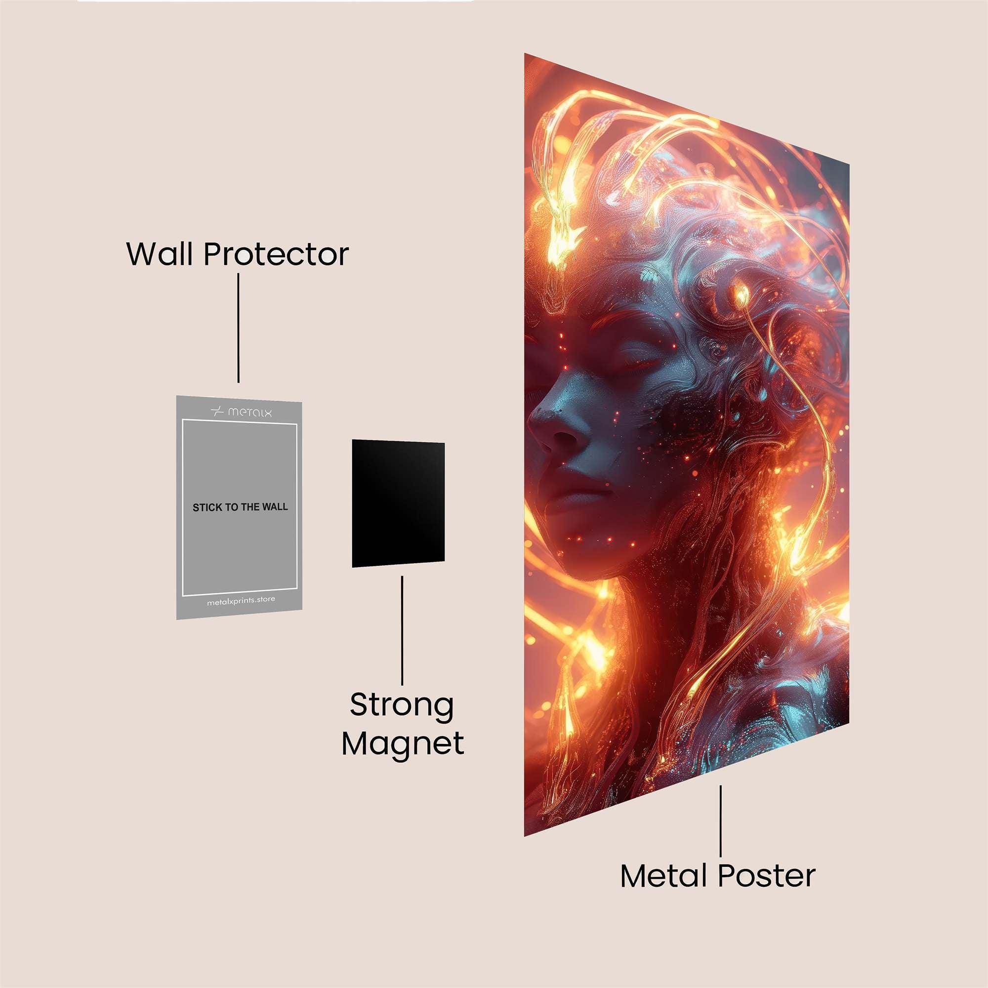 Pimp Swagger Safe Wall Magnetic / M