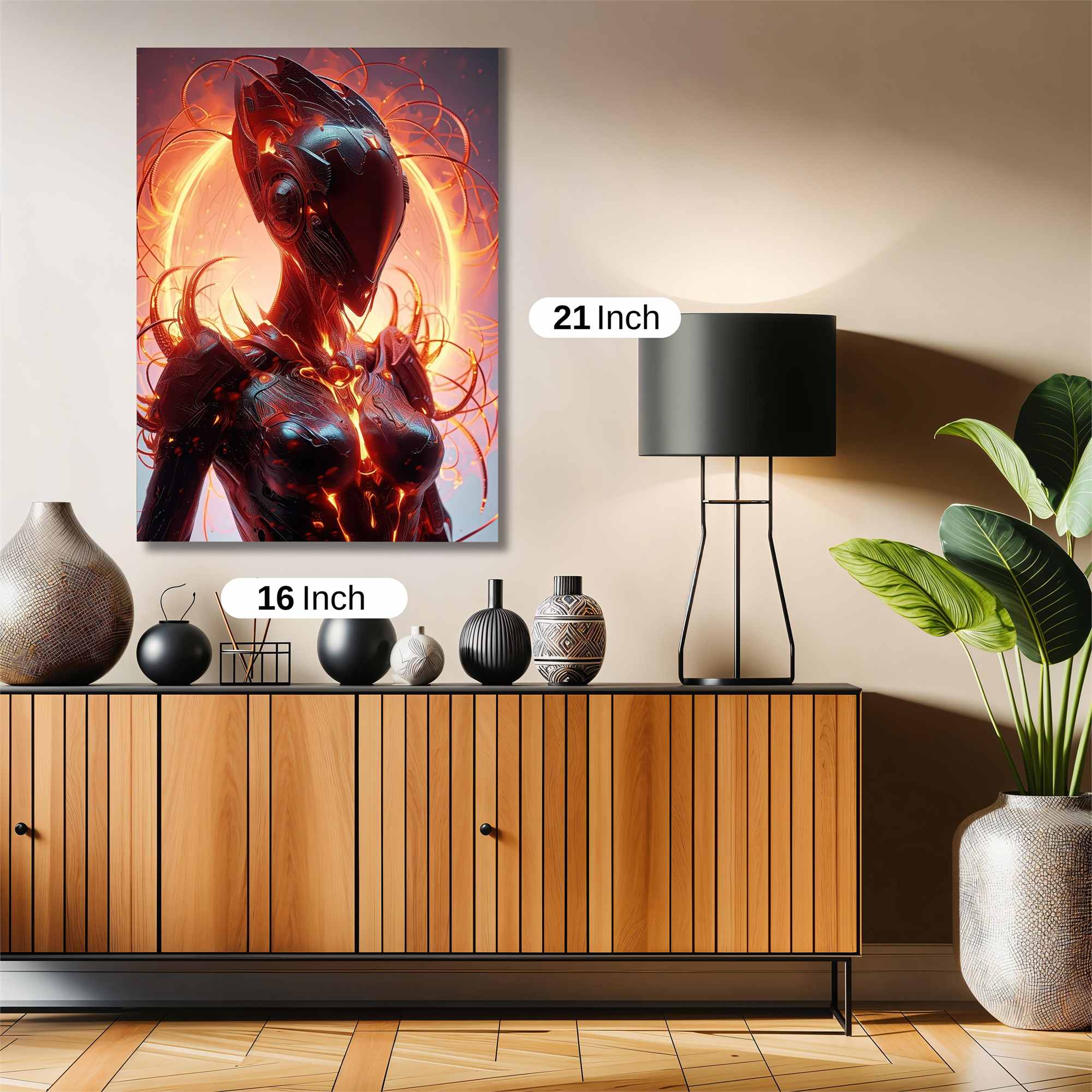 Love Intricate Safe Wall Magnetic / M