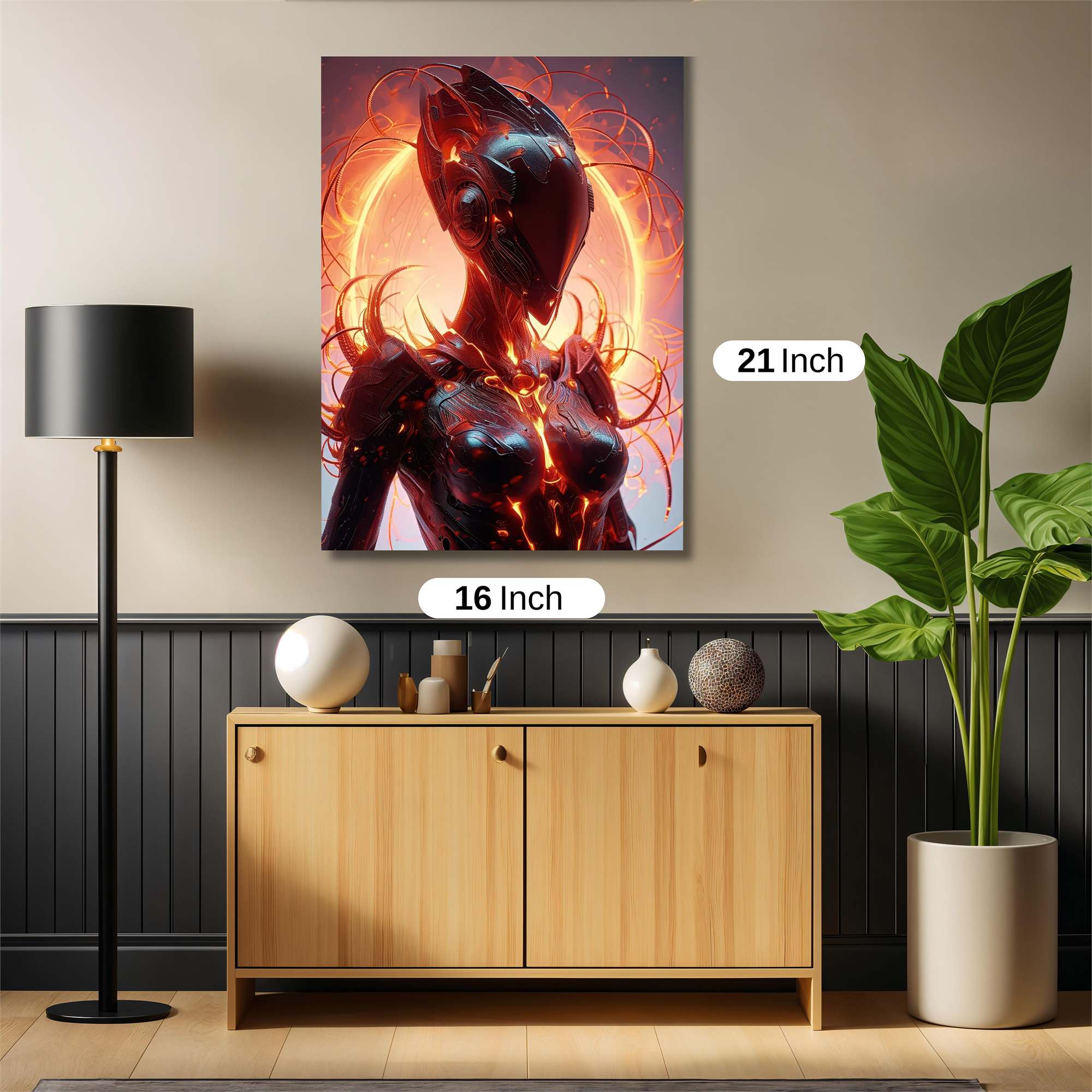 Love Intricate Safe Wall Magnetic / M