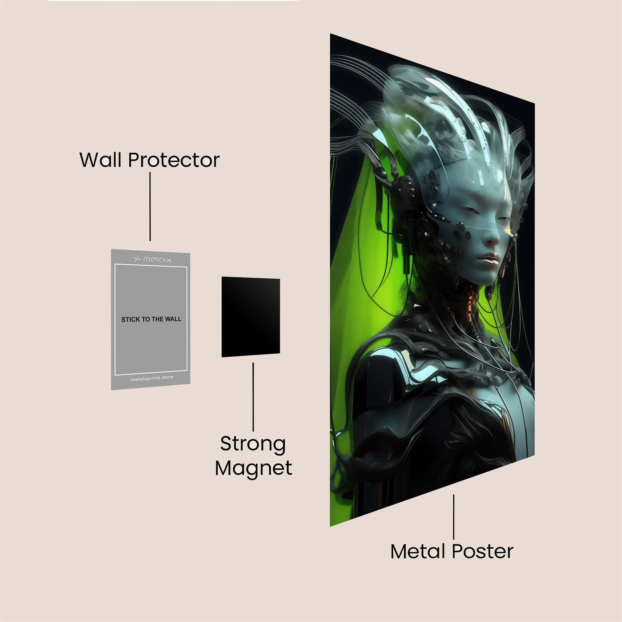 Love Enchanting Safe Wall Magnetic / M