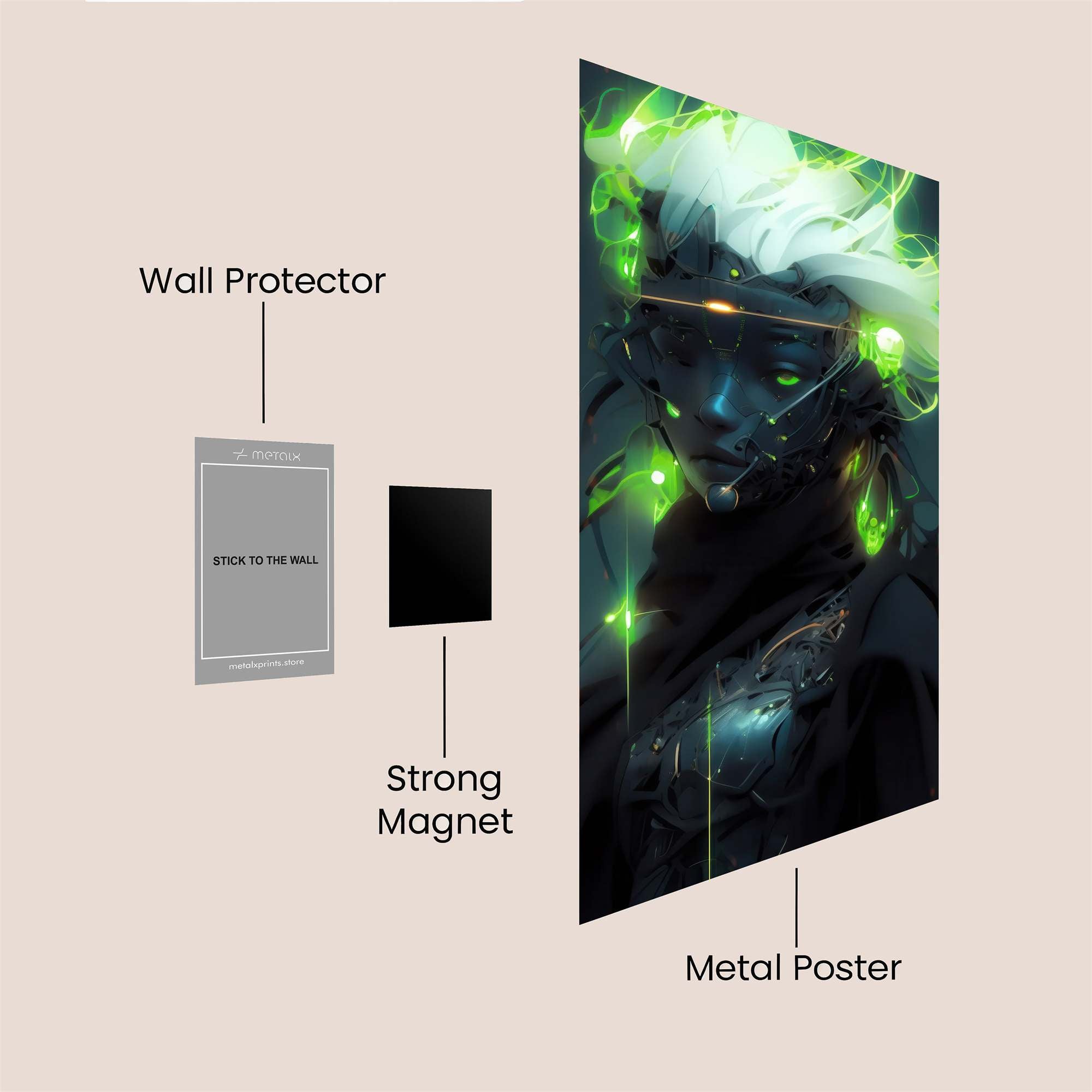 Grim Love Safe Wall Magnetic / M