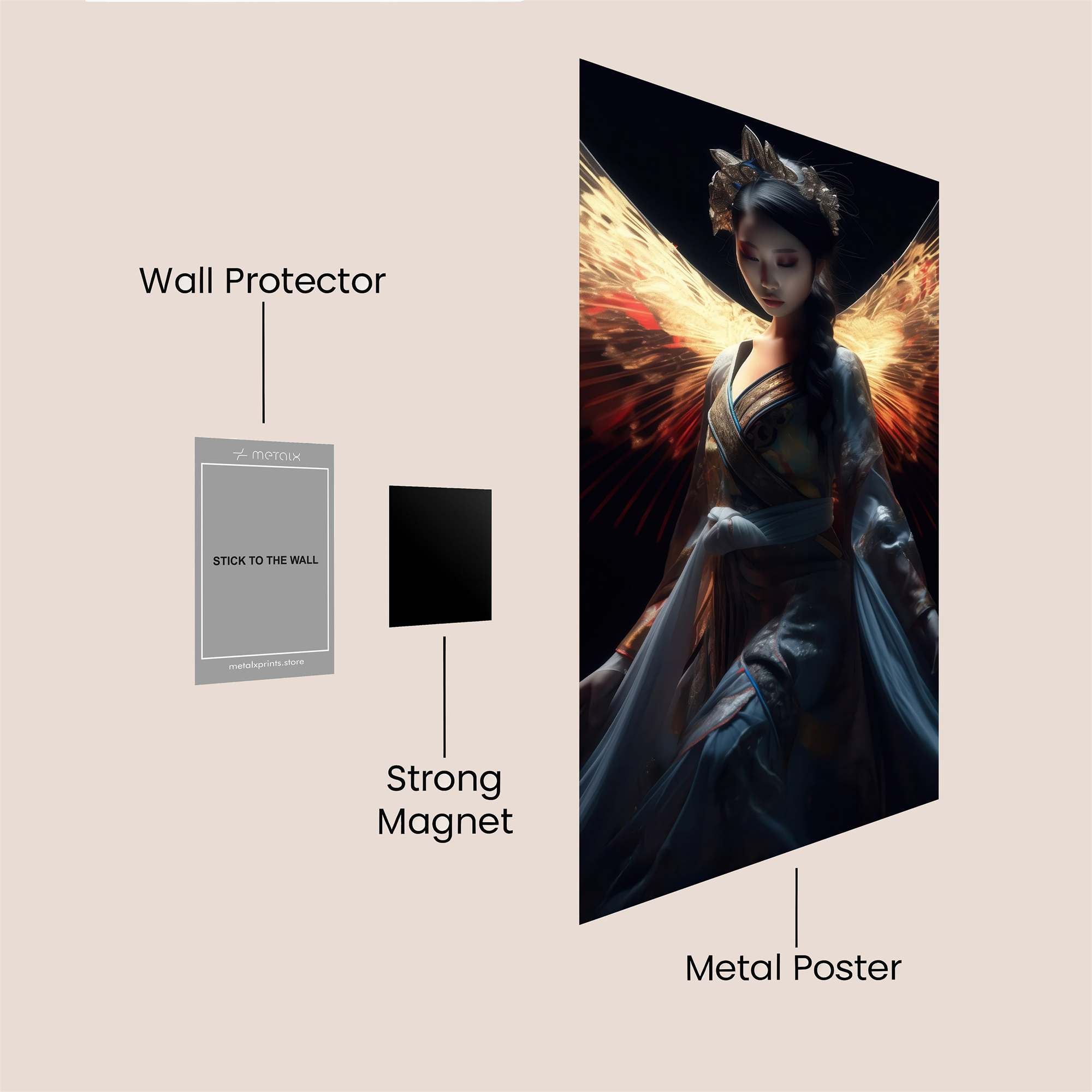 Darth Menacing Safe Wall Magnetic / M