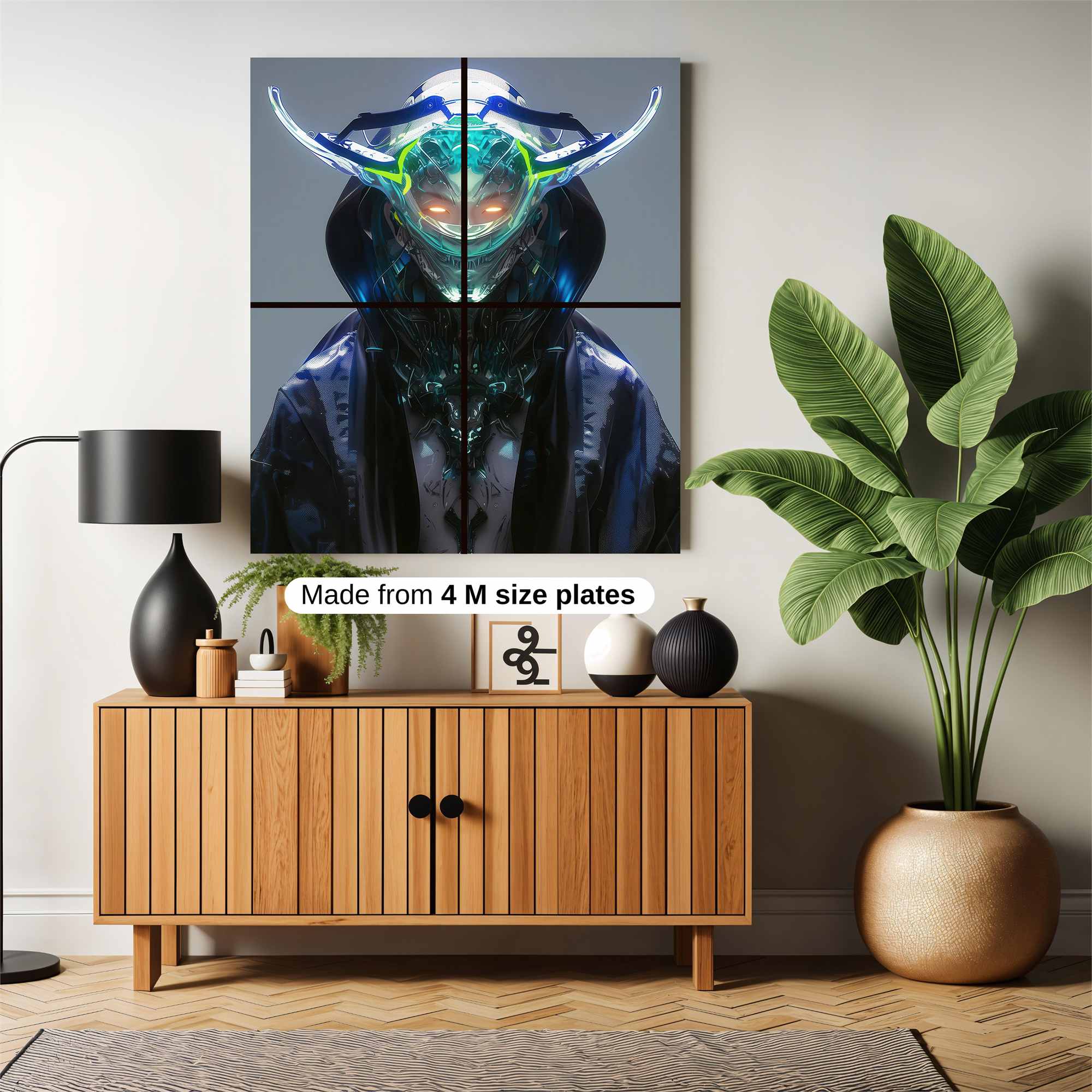 Golden Embrace Safe Wall Magnetic / M