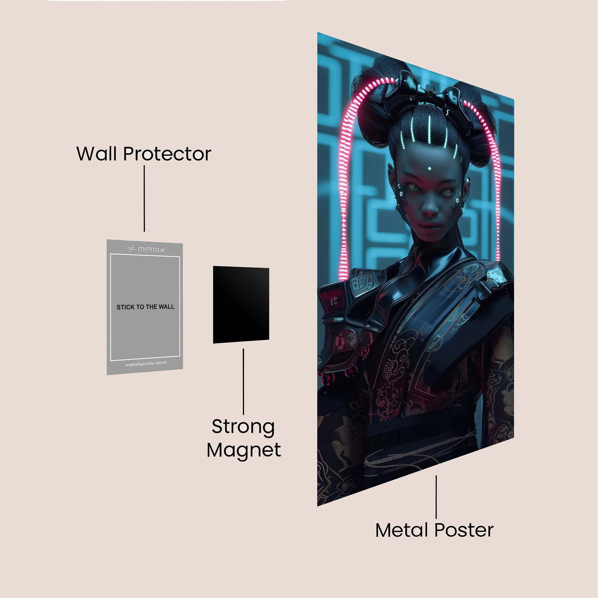 Dragon Enigmatic Safe Wall Magnetic / M