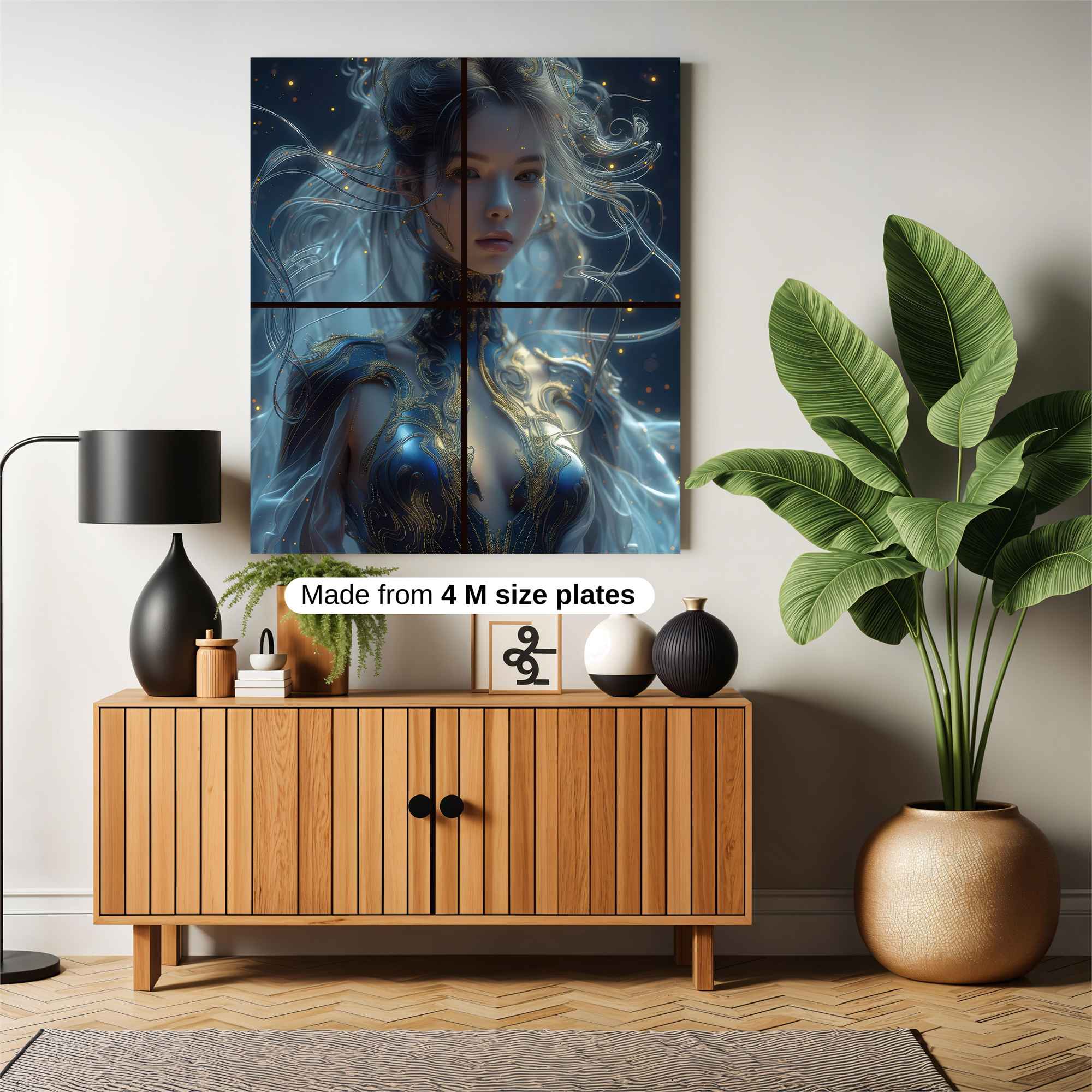 Dragon Fiery Safe Wall Magnetic / M