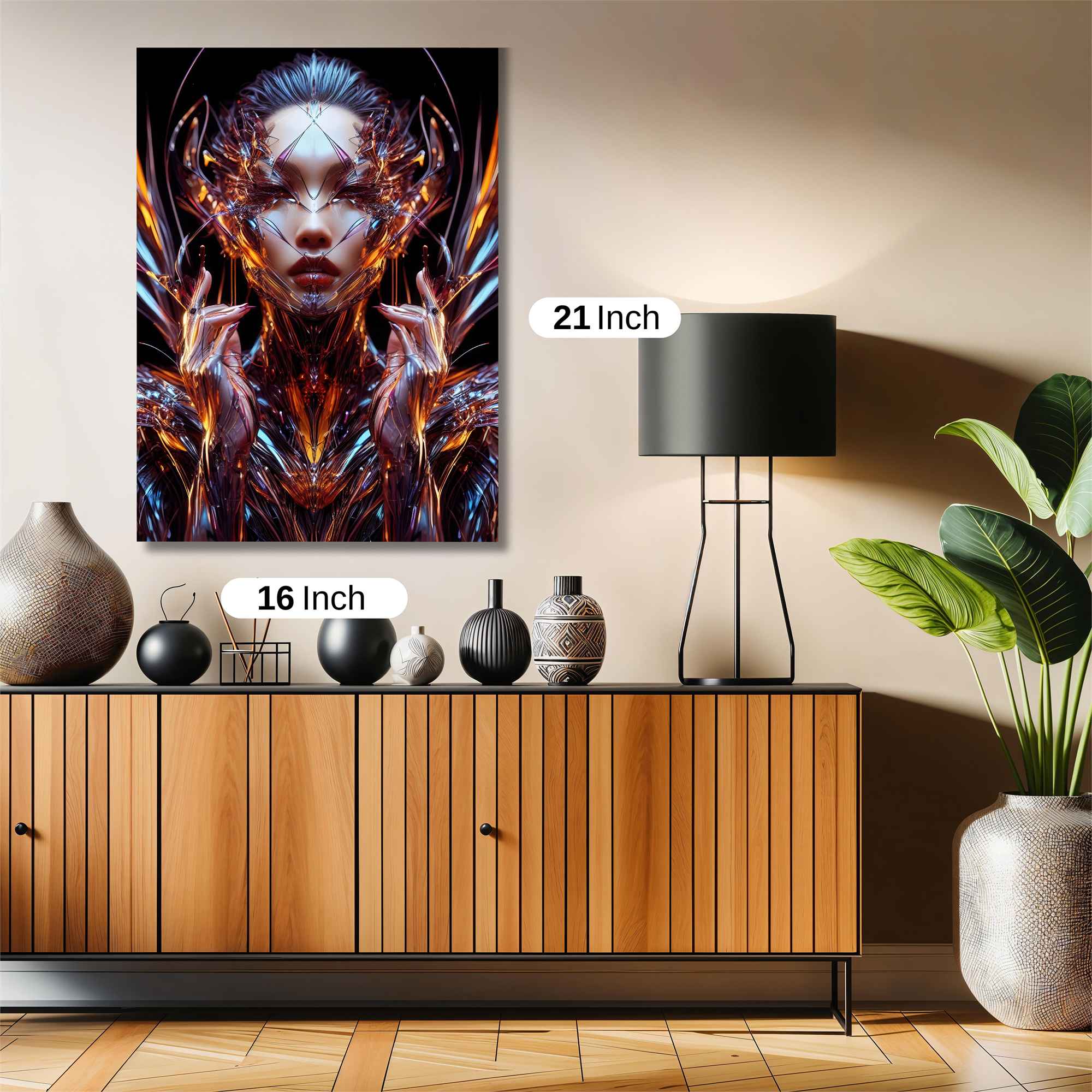 Demon Enigma Safe Wall Magnetic / M