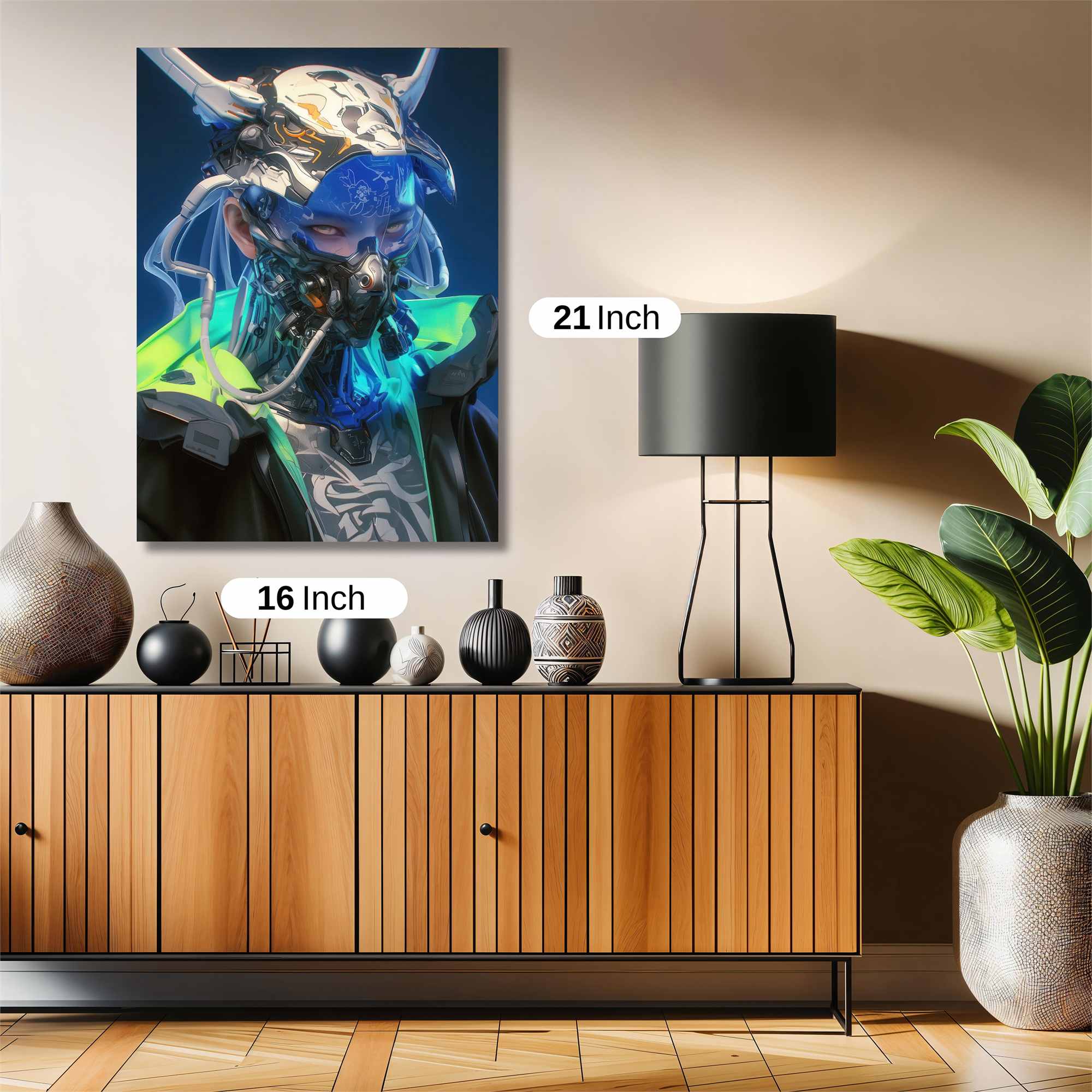 Demon Wrath Safe Wall Magnetic / M