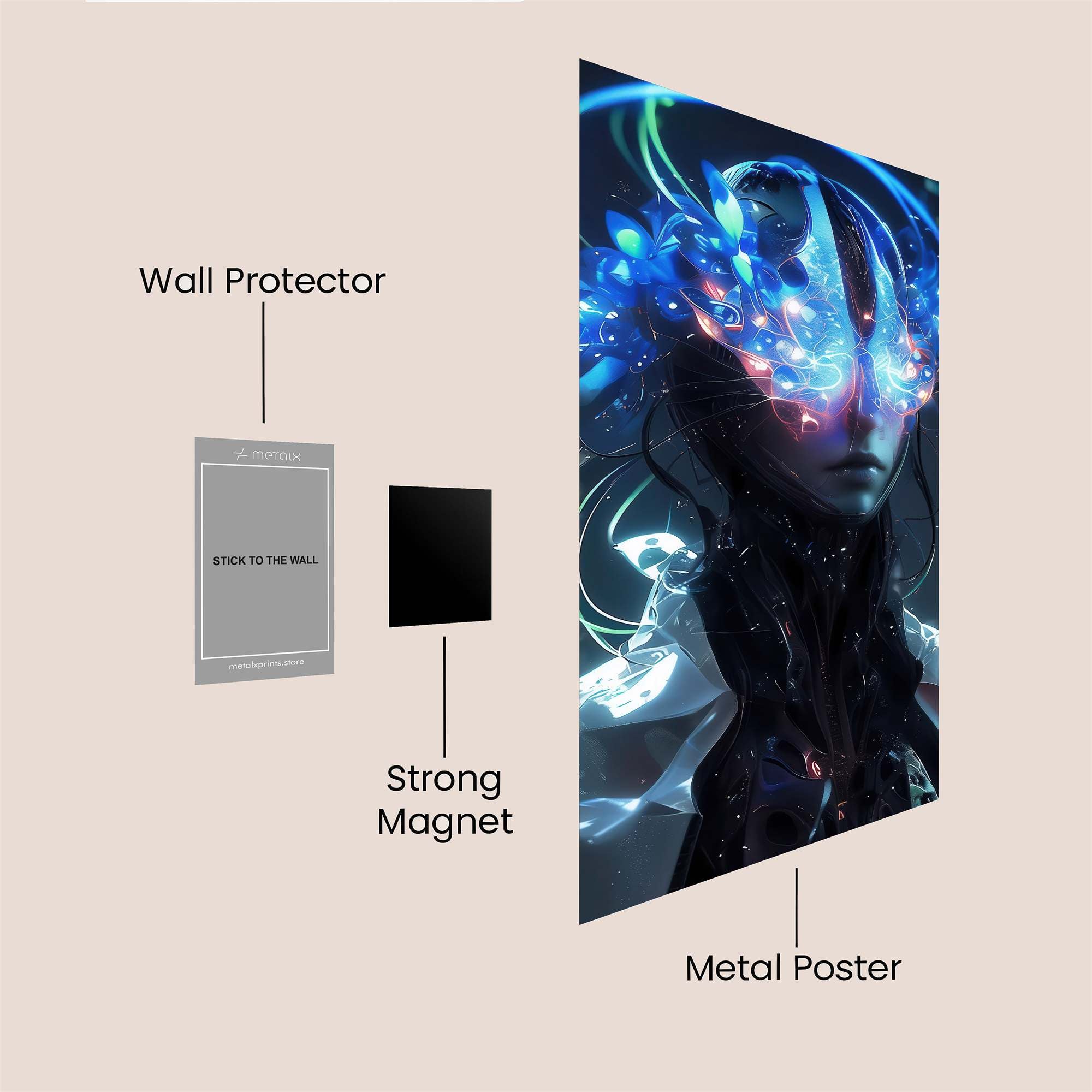 Kang Majestic Safe Wall Magnetic / M