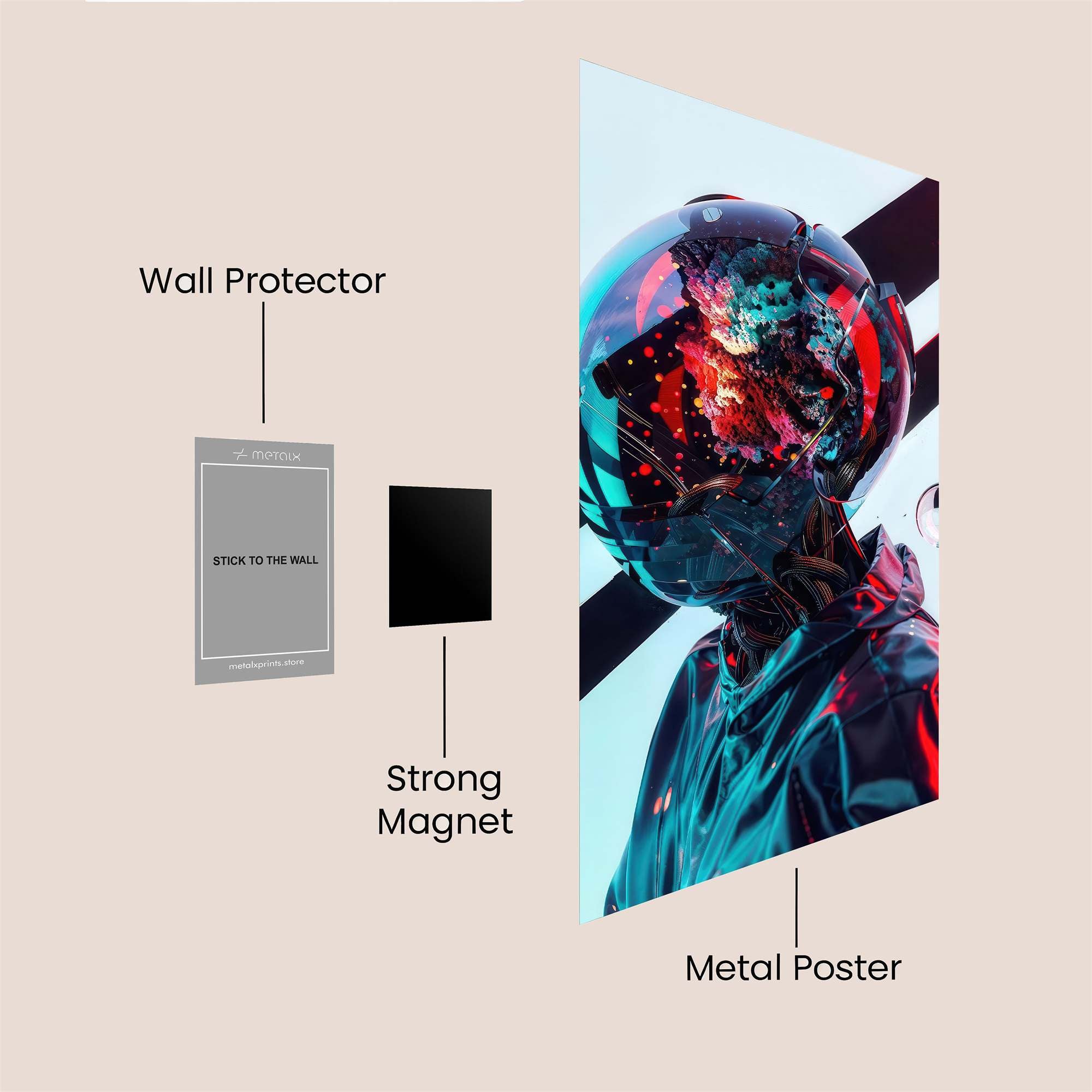Eye Enigma Safe Wall Magnetic / M