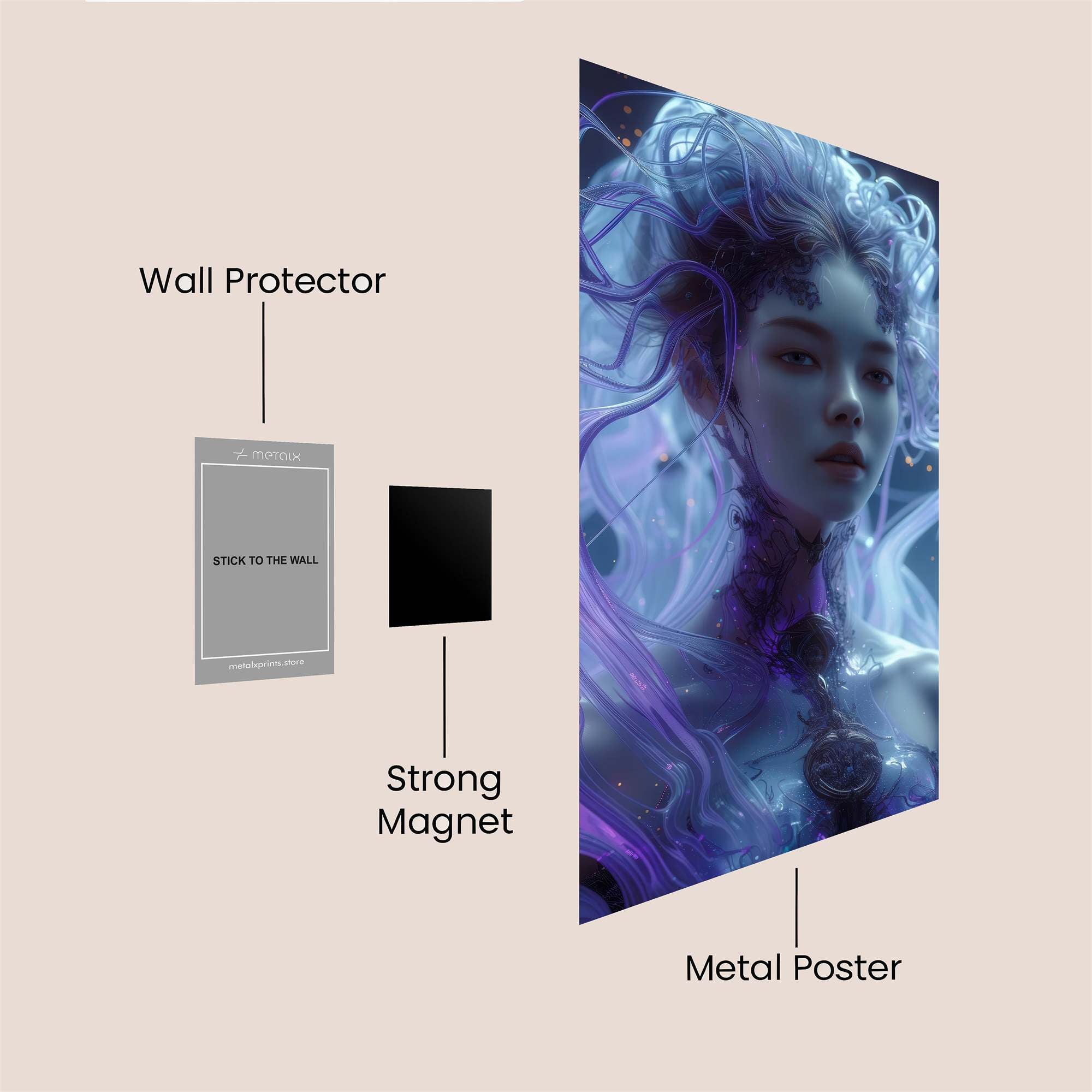 Owl Enigma Safe Wall Magnetic / M
