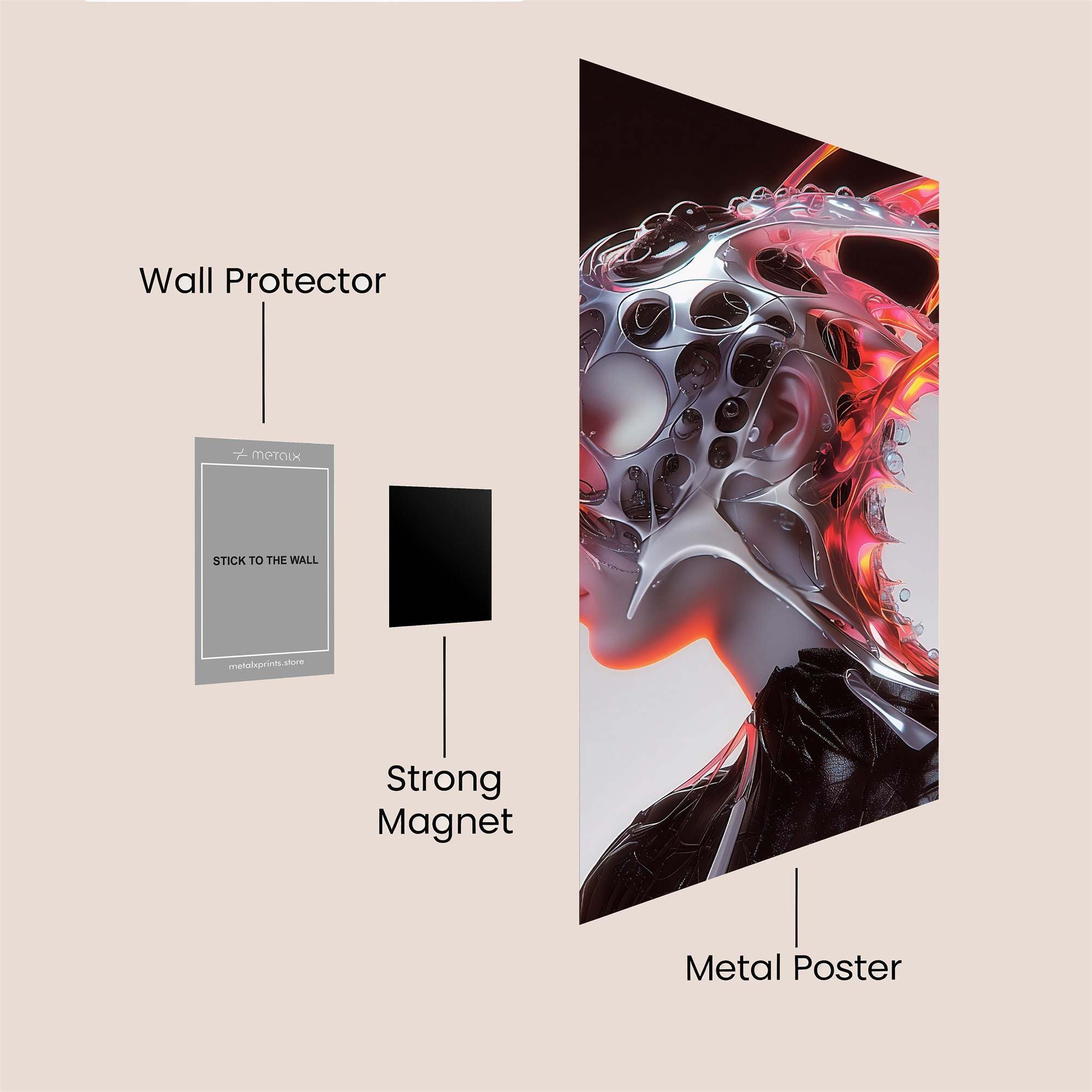 Emerald Enigma Safe Wall Magnetic / M