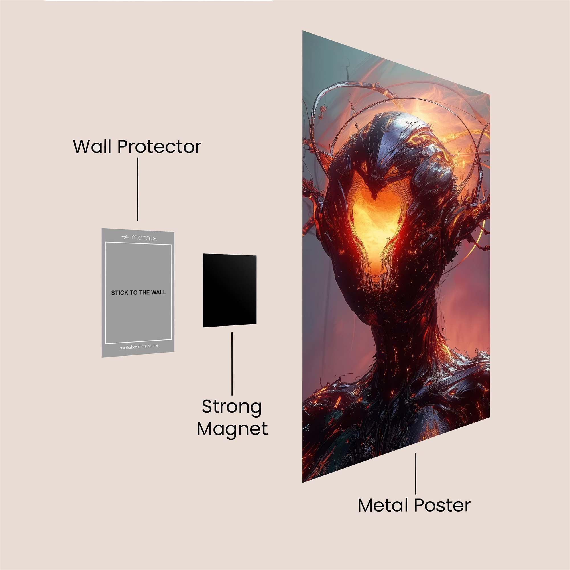 Emerald Enigma Safe Wall Magnetic / M