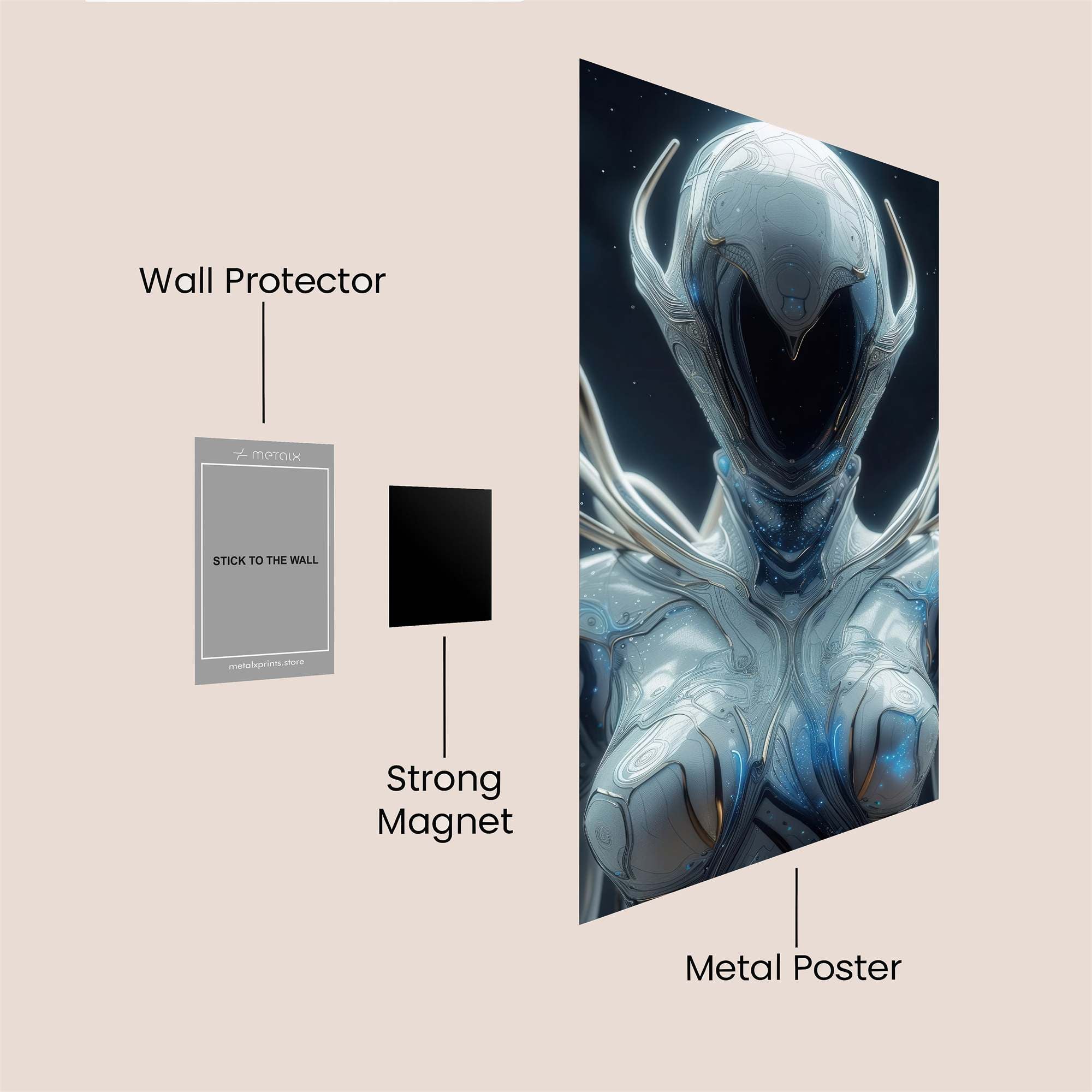 Green Enigma Safe Wall Magnetic / M
