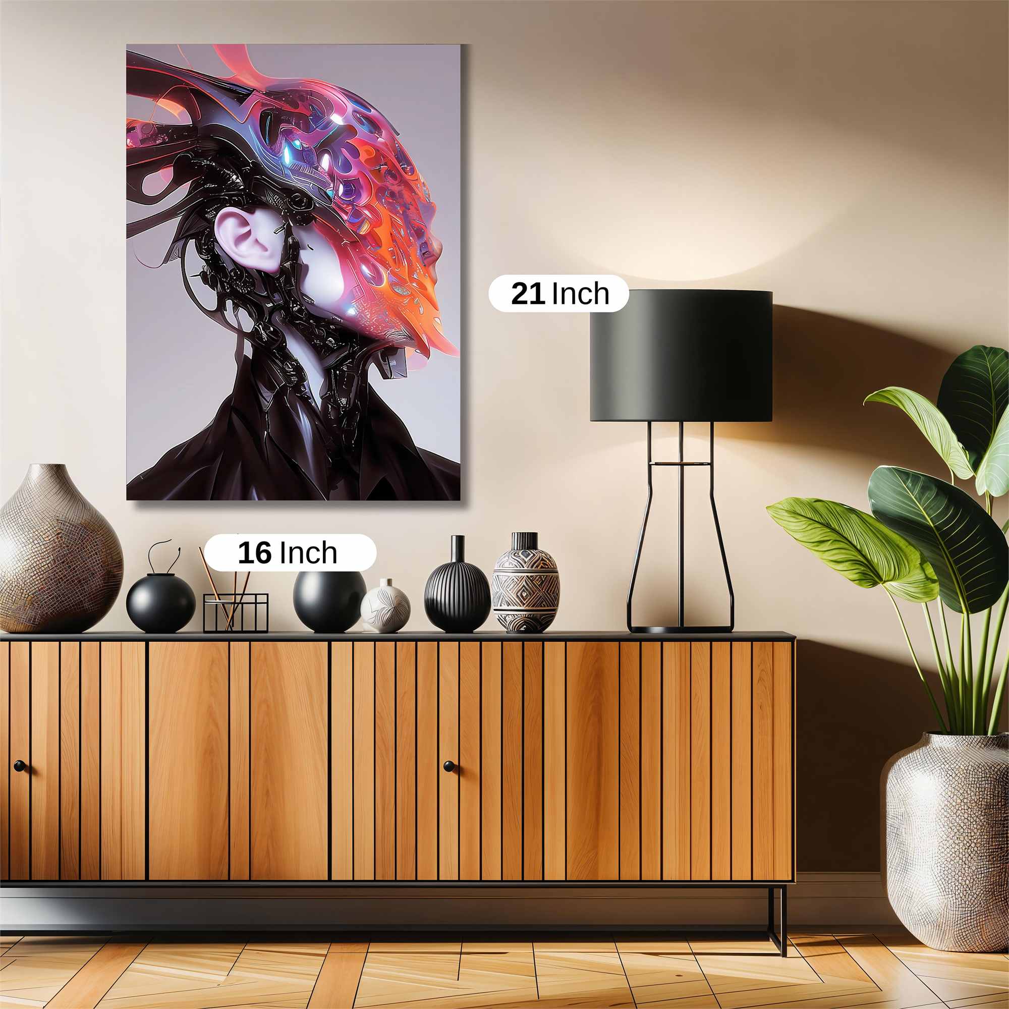 Elegant Rose Safe Wall Magnetic / M