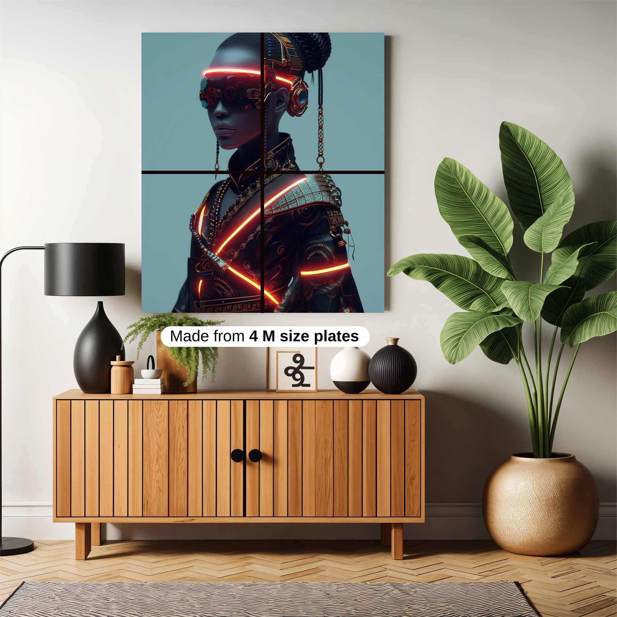 Ebony Enigma Safe Wall Magnetic / M