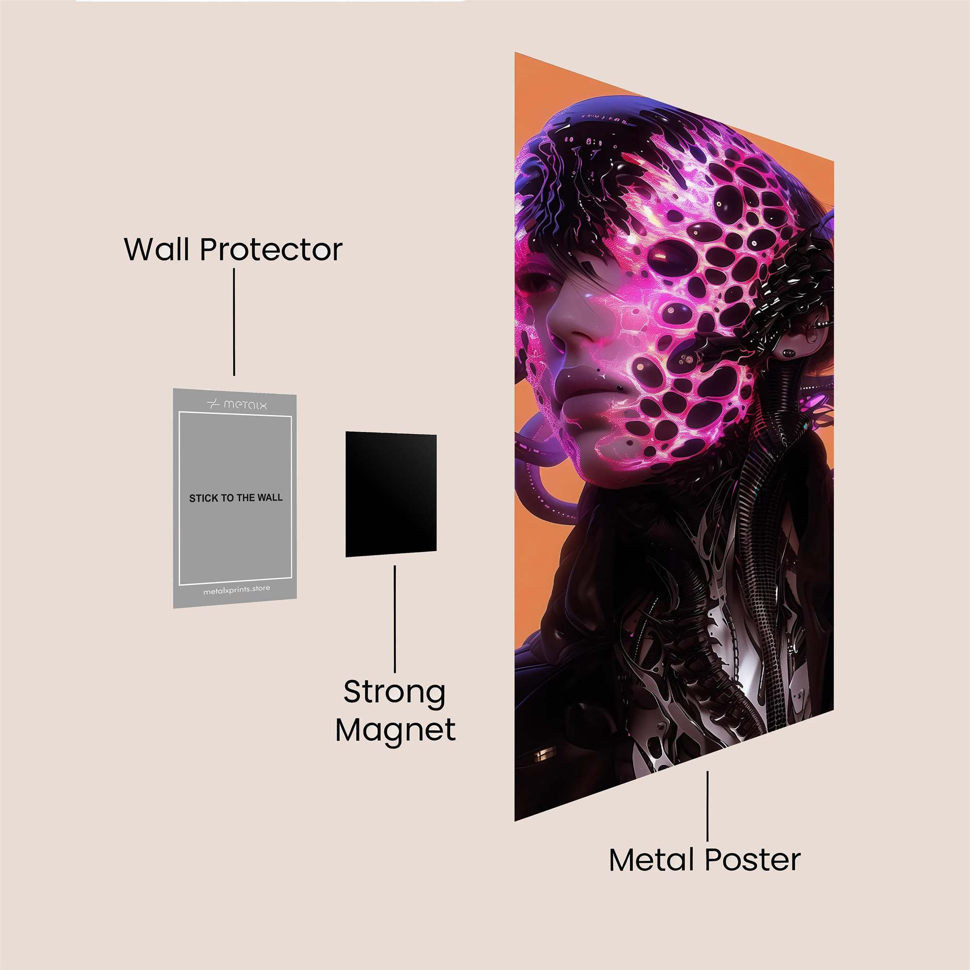 Dragon Radiance Safe Wall Magnetic / M