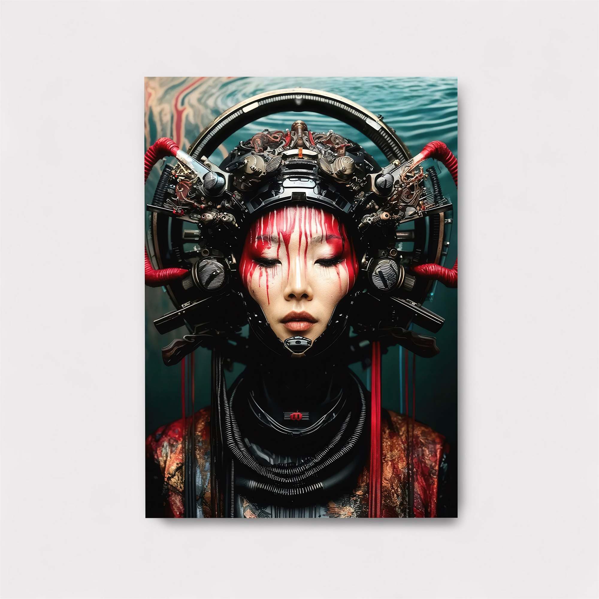 Neon Skull Safe Wall Magnetic / M