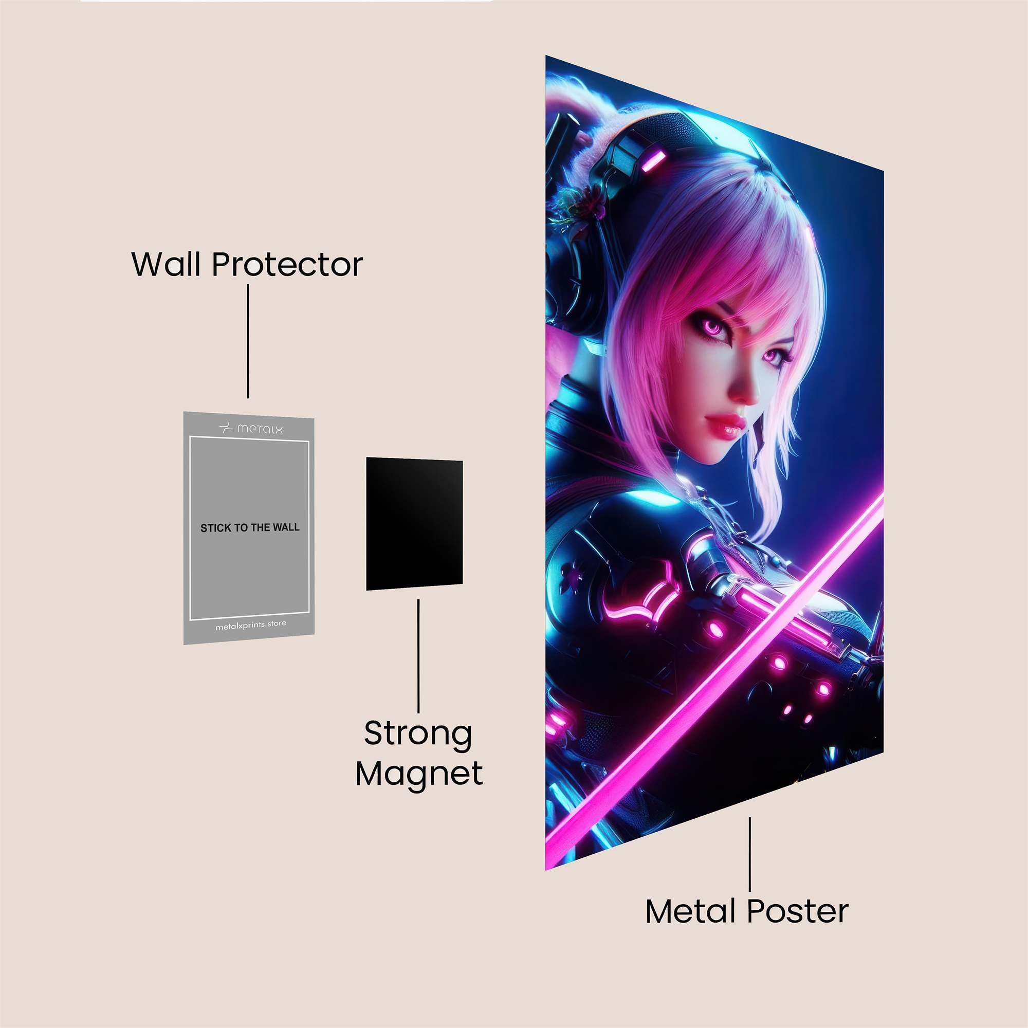 MechDragon Majestic Safe Wall Magnetic / M