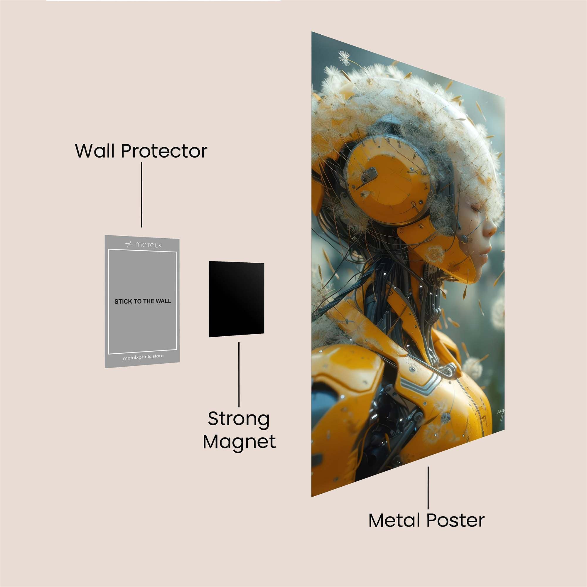 Dragon Ferocity Safe Wall Magnetic / M