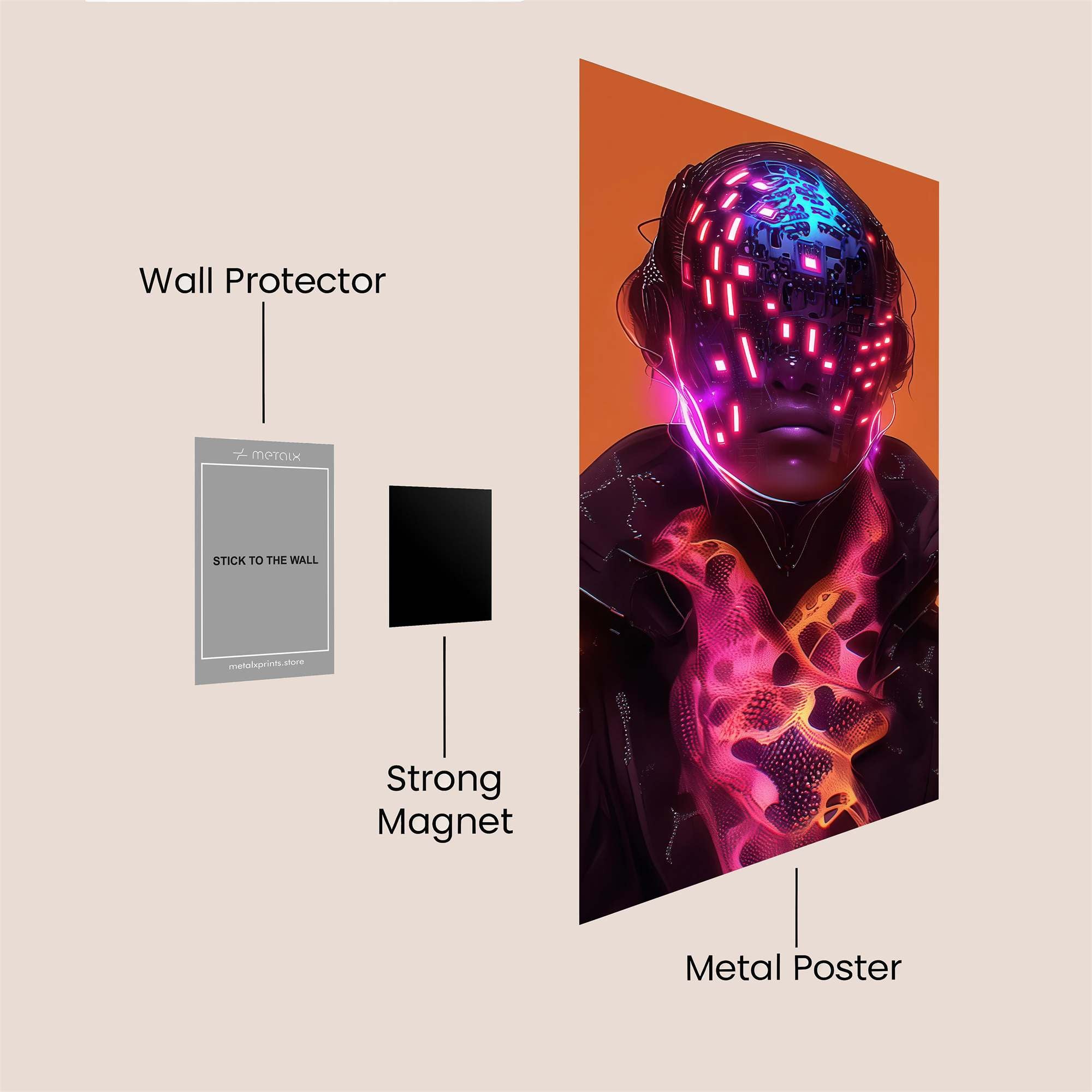 Dragon Radiance Safe Wall Magnetic / M