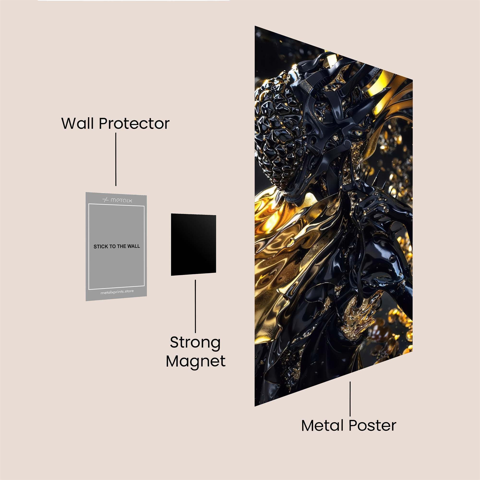 Leopard Luminary Safe Wall Magnetic / M