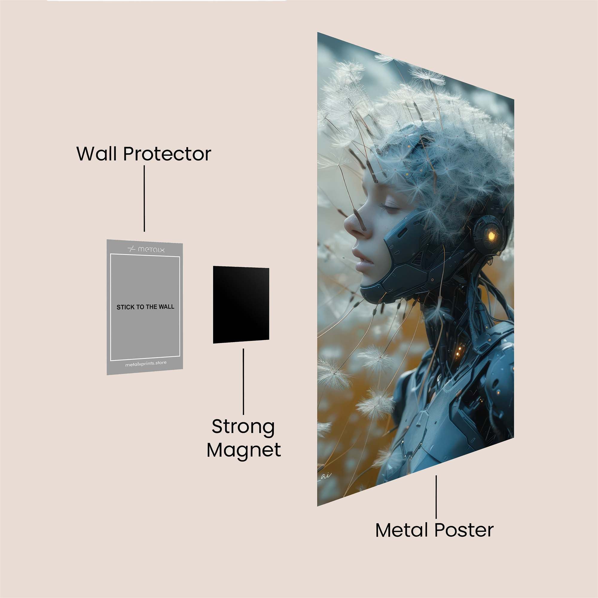 Thanos Regal Safe Wall Magnetic / M