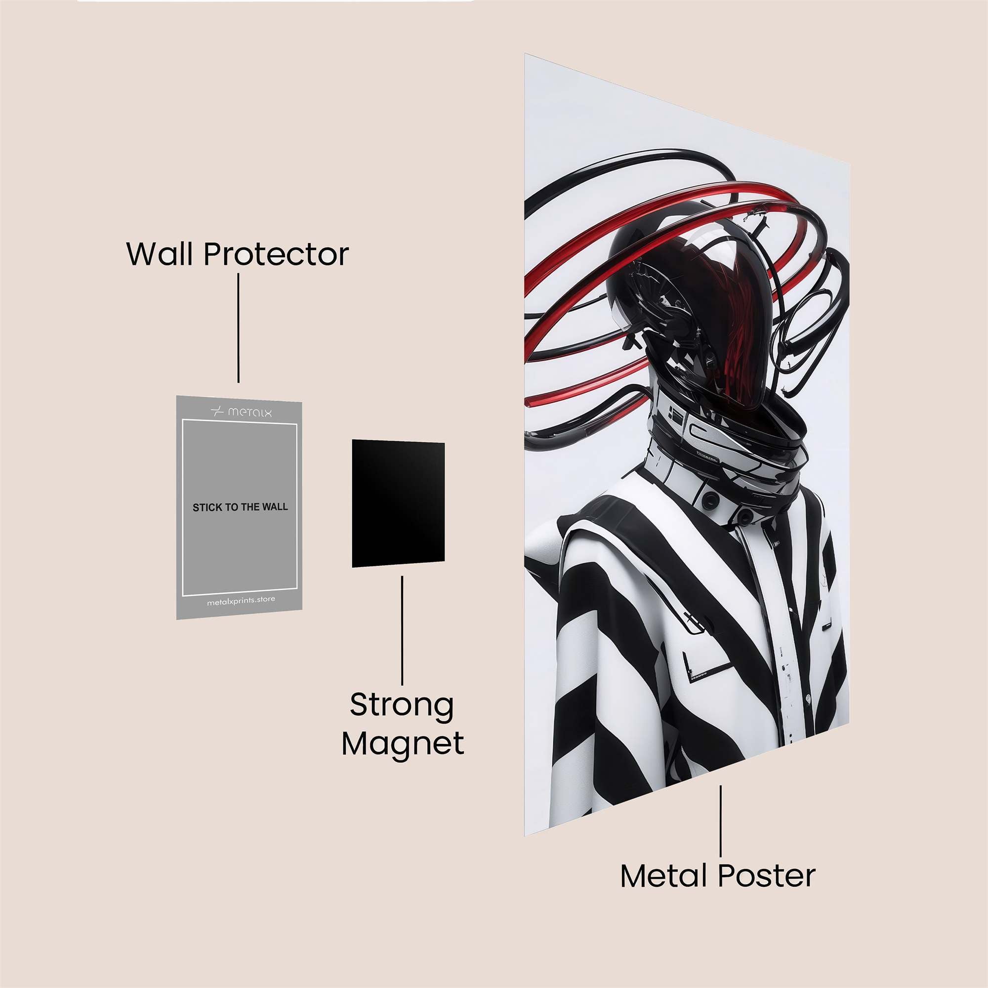 Mystic Key Safe Wall Magnetic / M