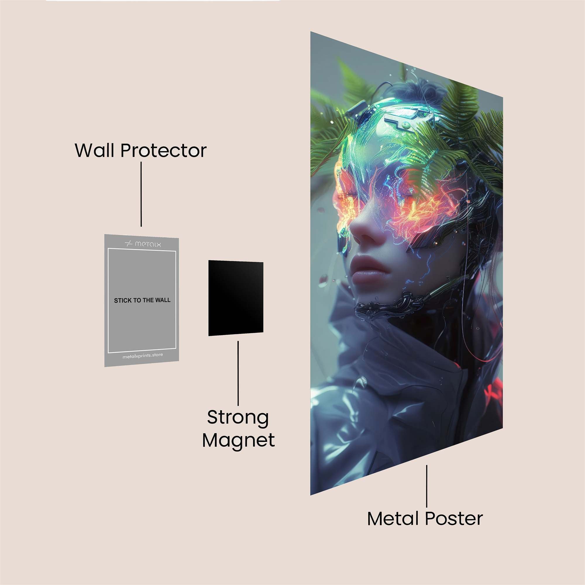 Lava Serpent Safe Wall Magnetic / M