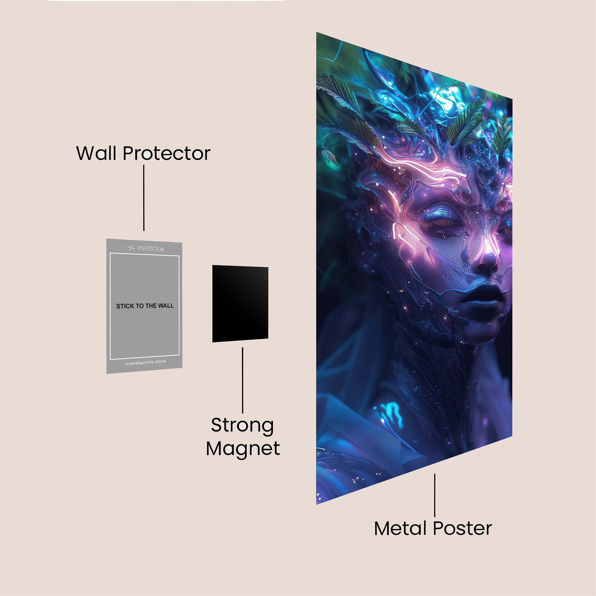 Cobra Fury Safe Wall Magnetic / M