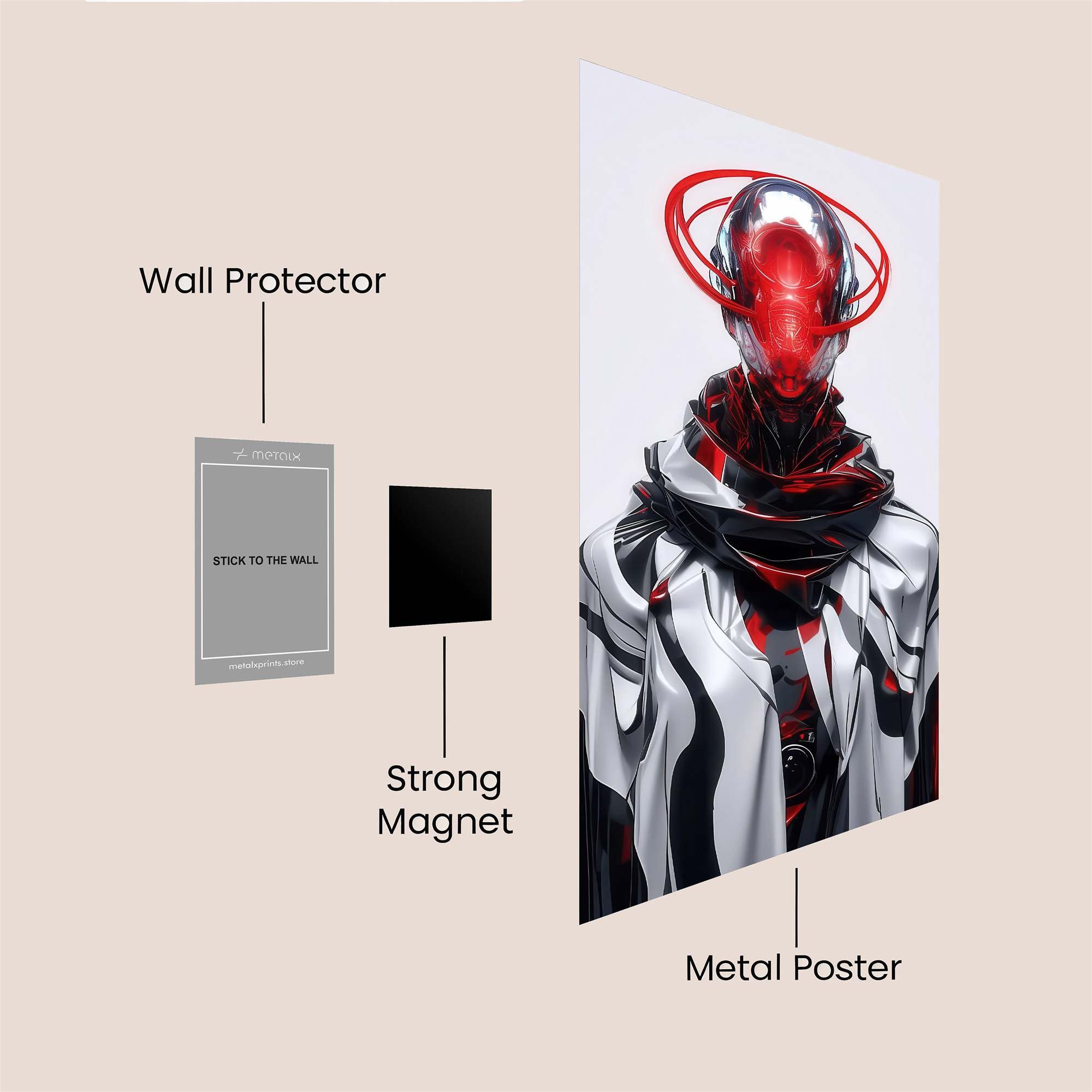 Lava Serpent Safe Wall Magnetic / M