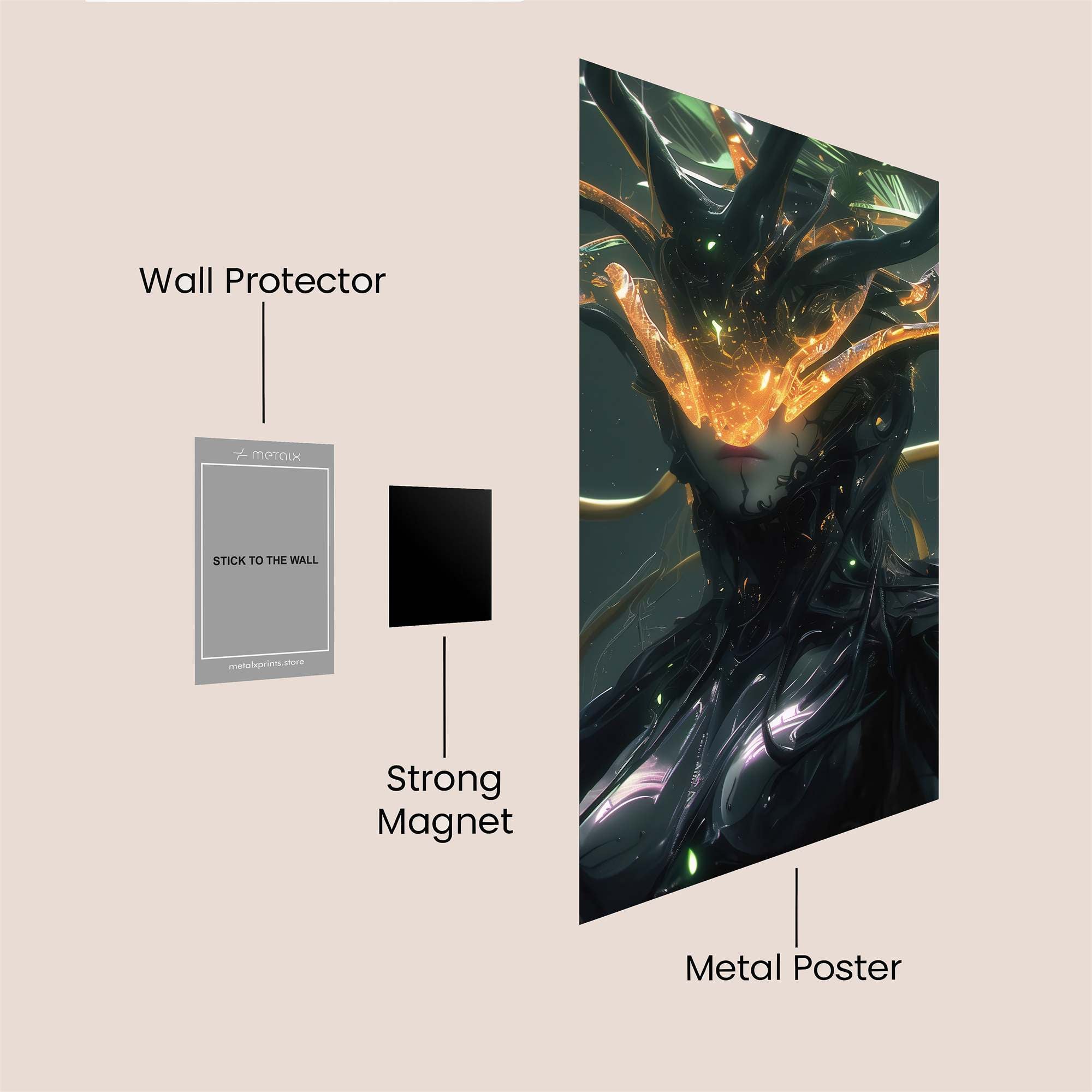 Viper Vigil Safe Wall Magnetic / M