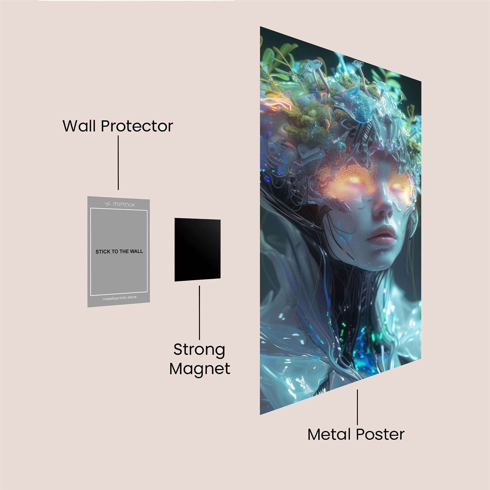 JewelEnigma Safe Wall Magnetic / M