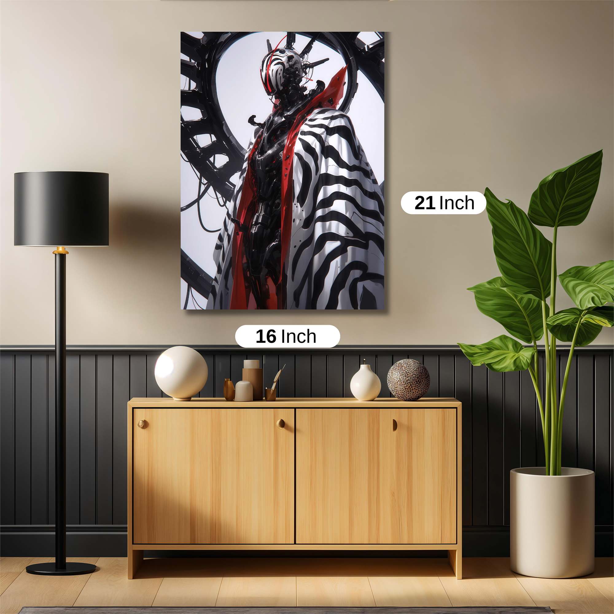 Pineapple Glow Safe Wall Magnetic / M