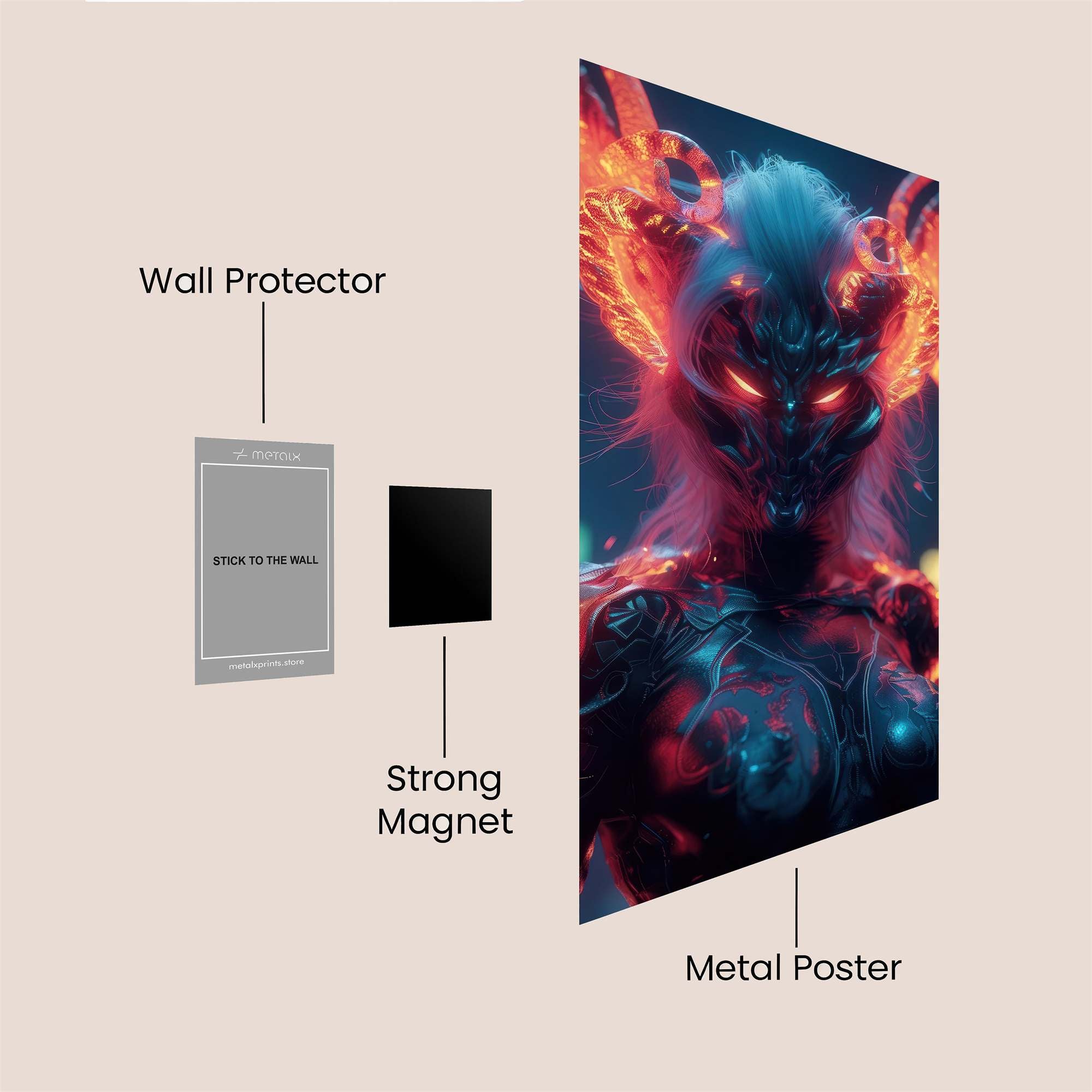 Orb Enigma Safe Wall Magnetic / M