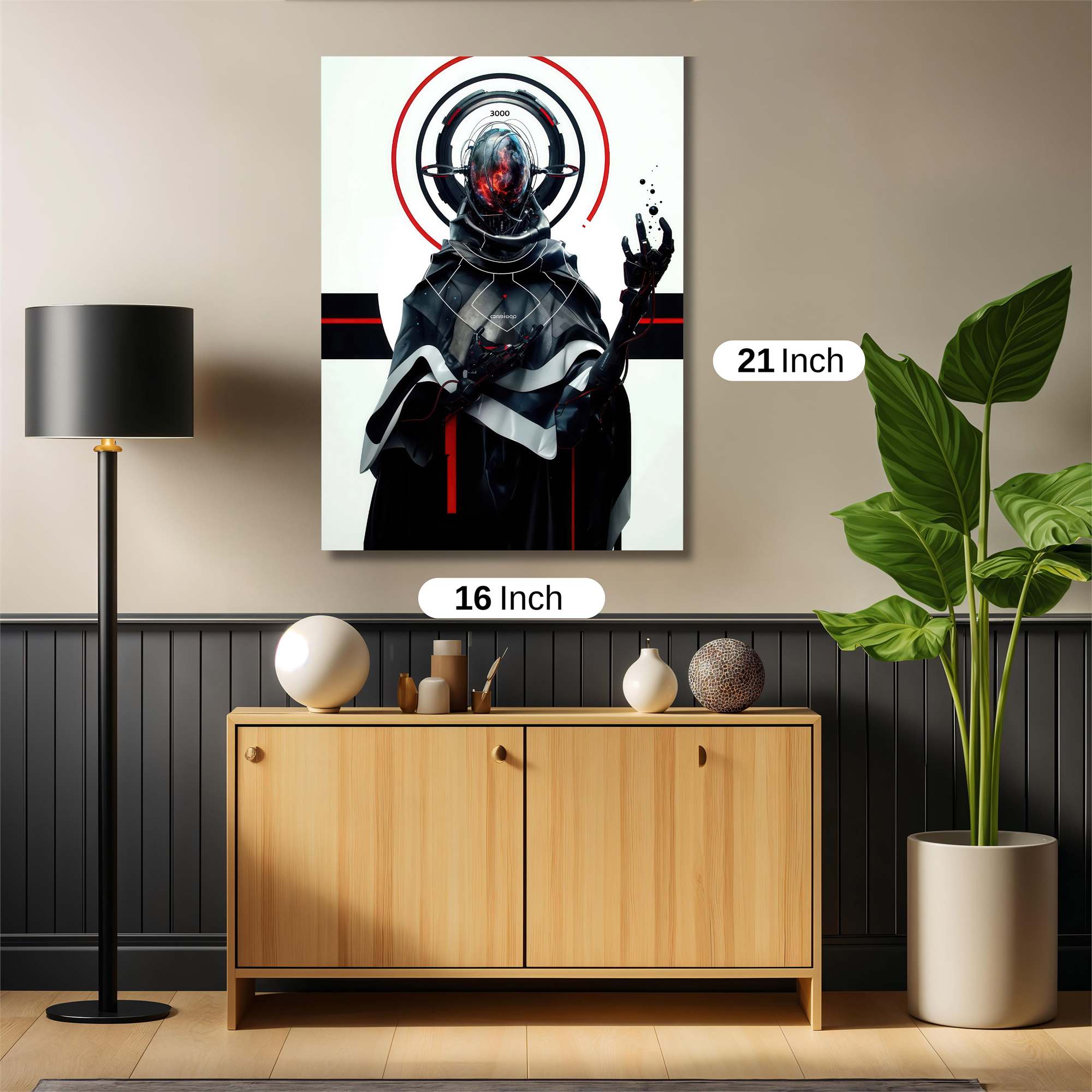 Skull Serenity Safe Wall Magnetic / M