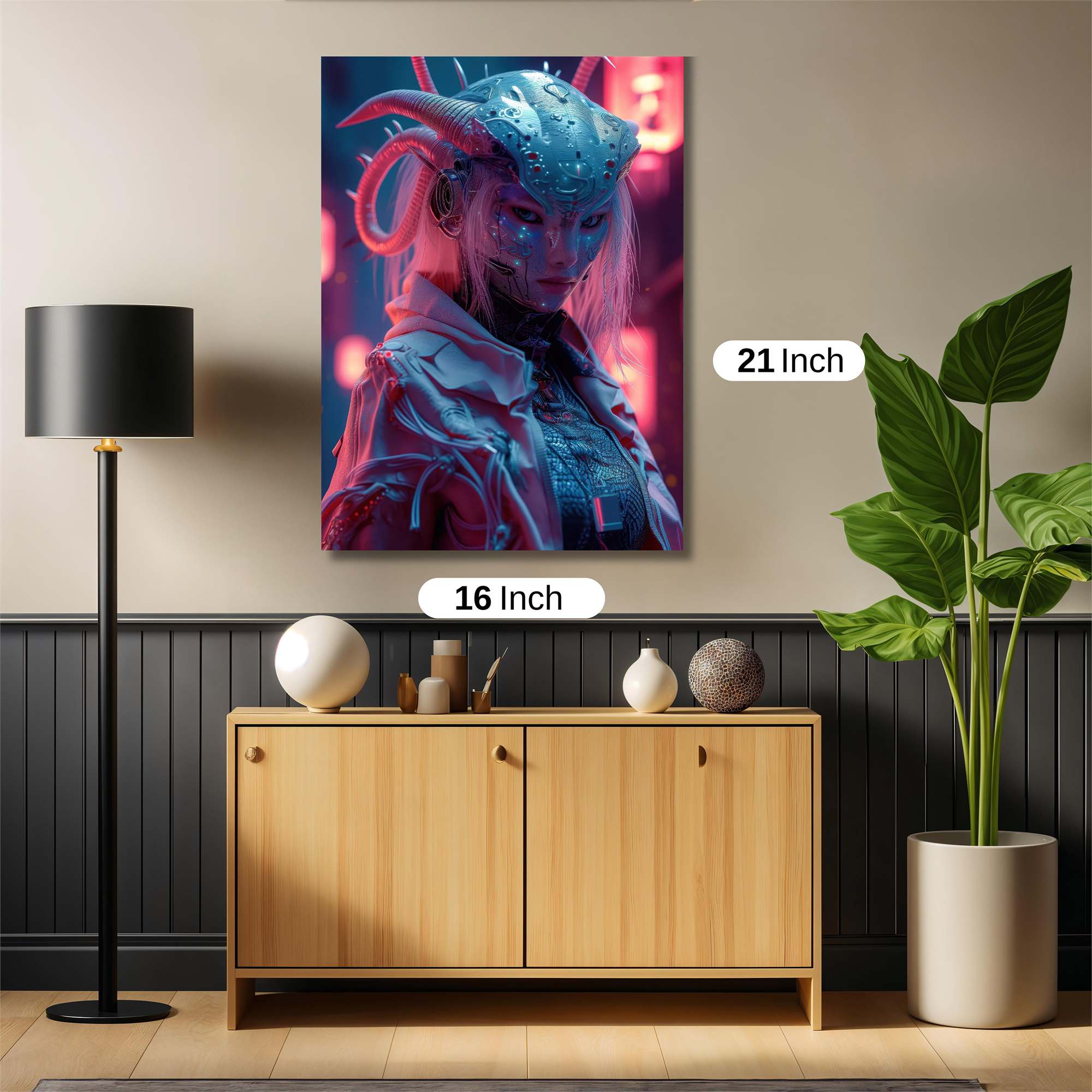 Joker Spooky Safe Wall Magnetic / M